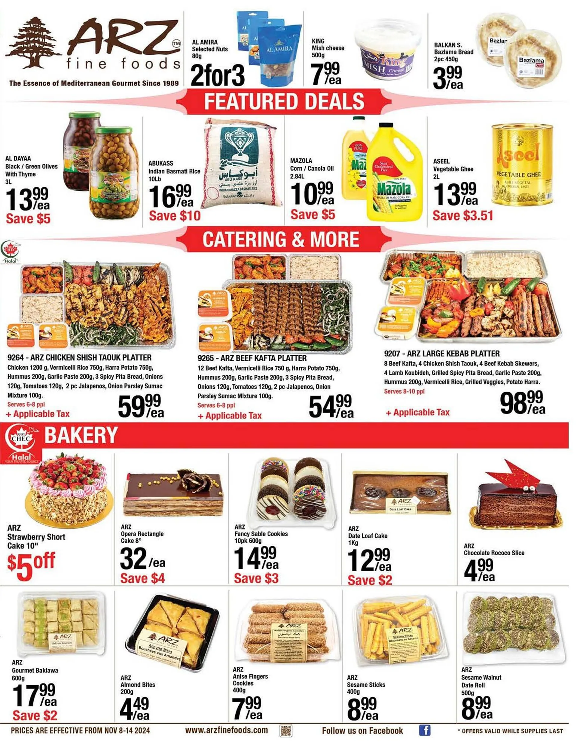 Arz Fine Foods flyer - 1