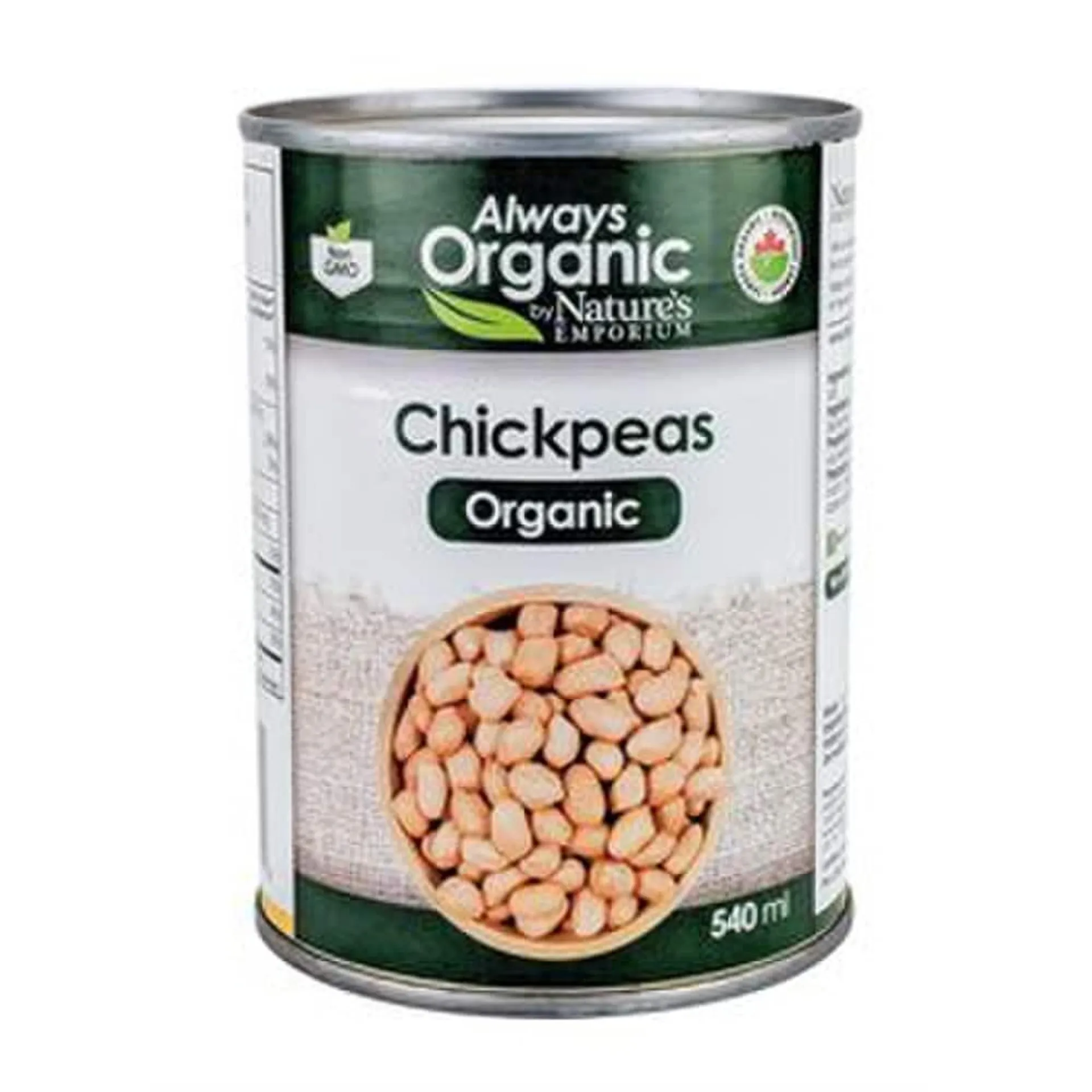 Always Organic Chickpeas Org 540ml