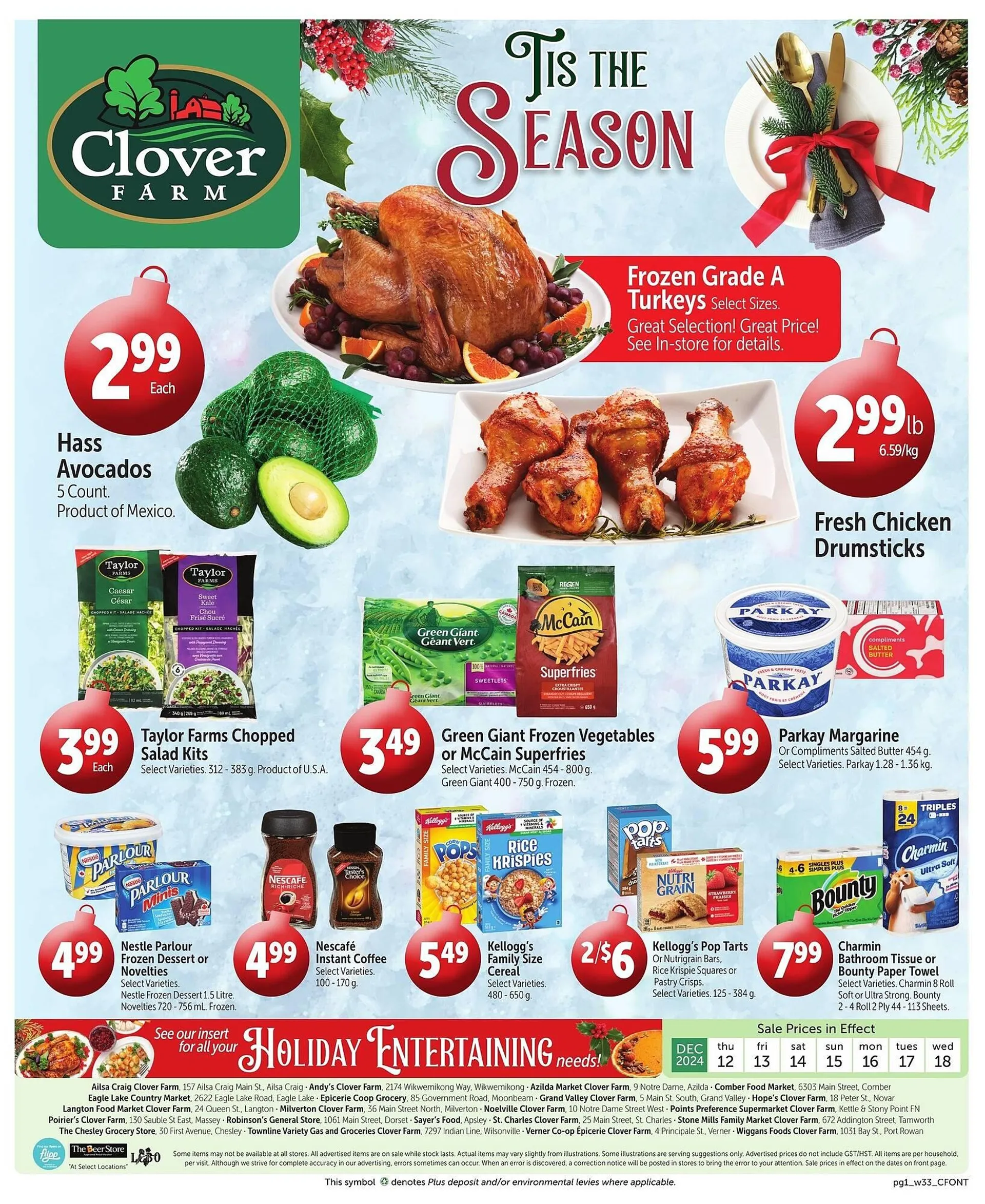 Clover Farm flyer - 1