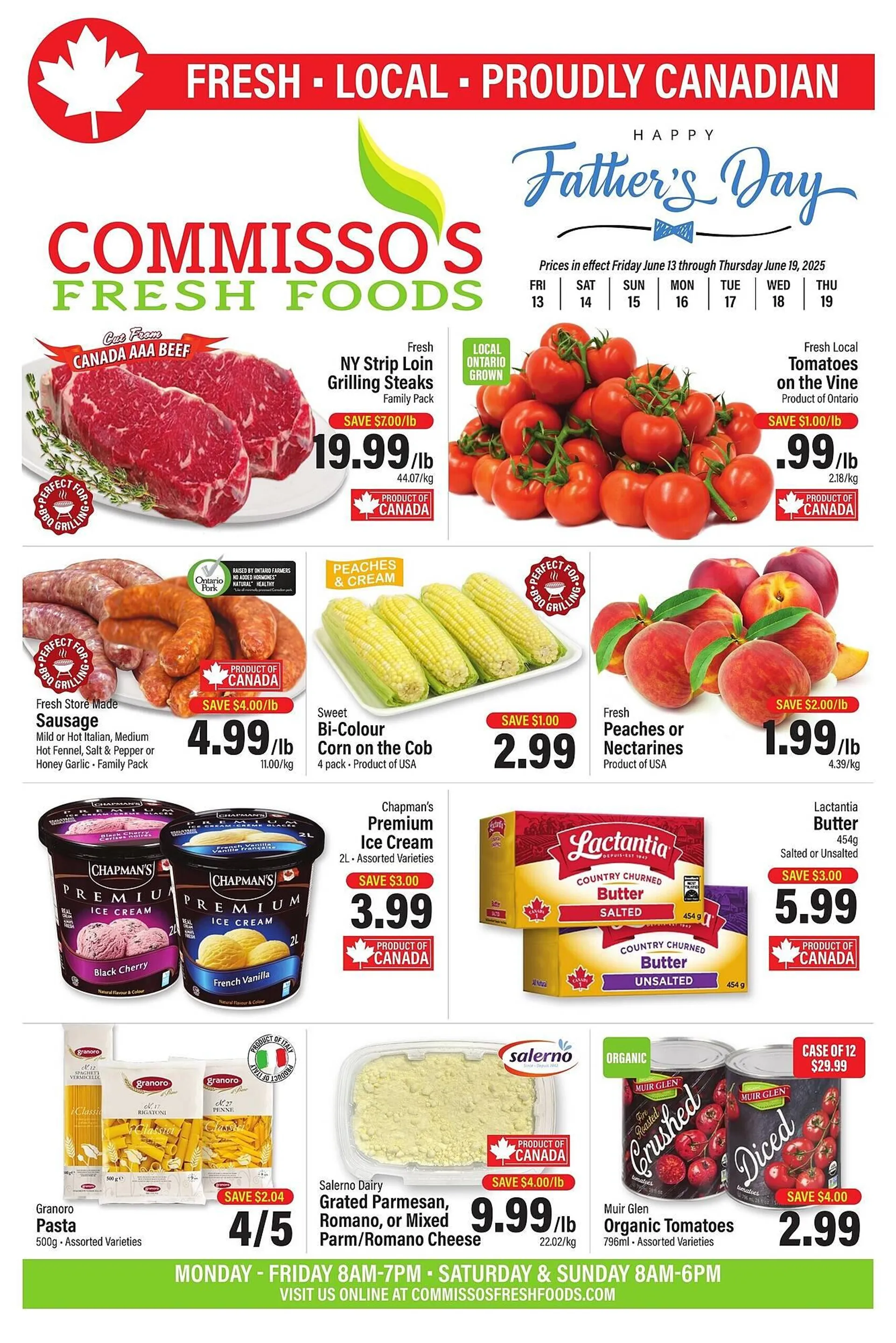Commisso's Fresh Foods flyer from June 12 to June 18 2025 - flyer page 1