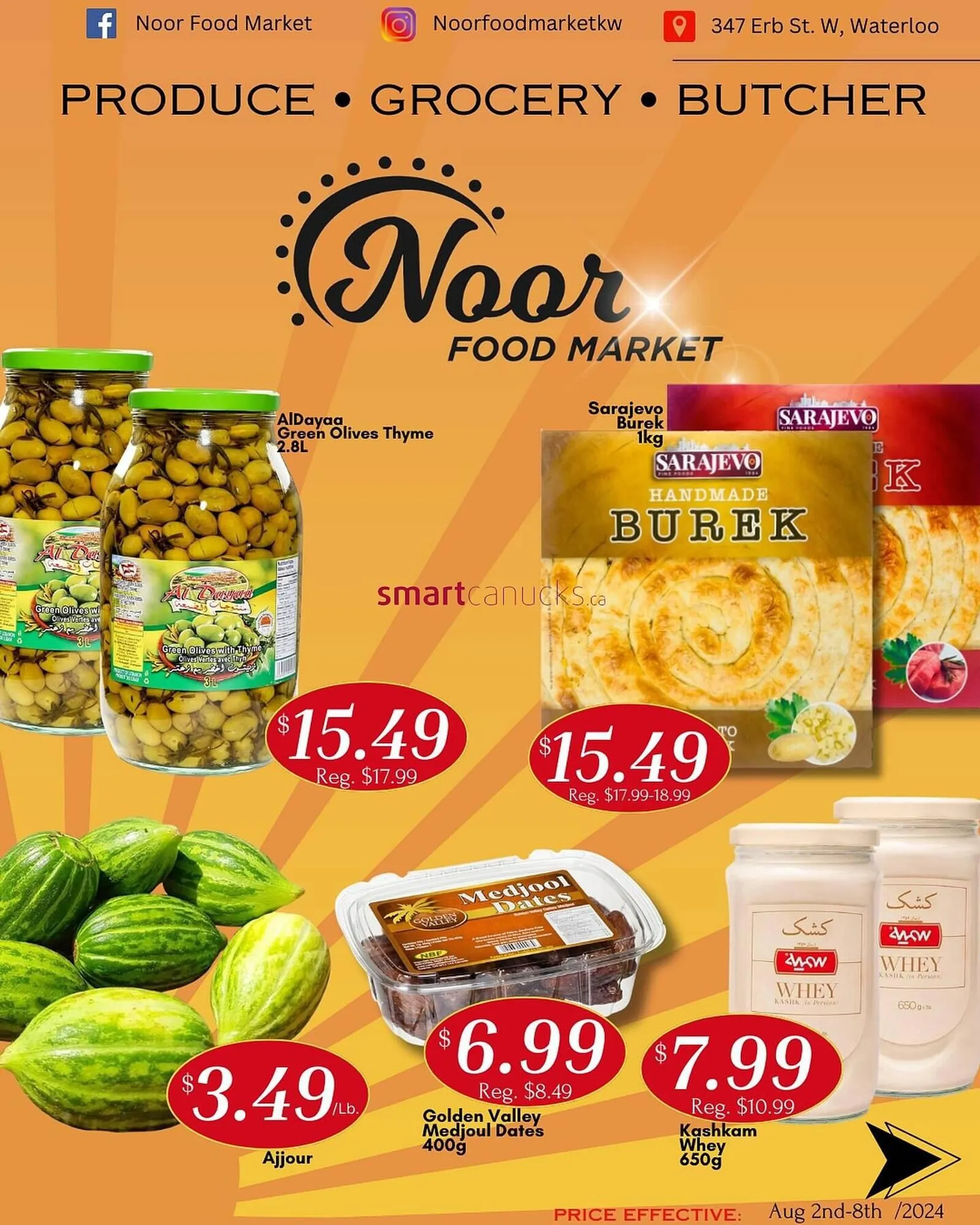 Noor Food Market flyer from August 2 to August 8 2024 - flyer page 1