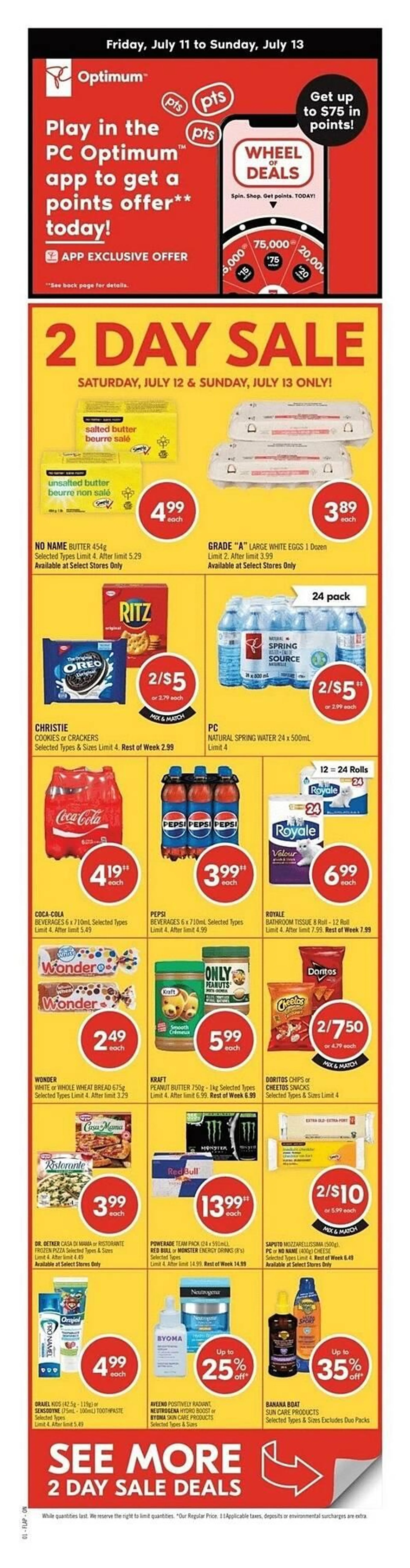 Shoppers Drug Mart flyer - 1