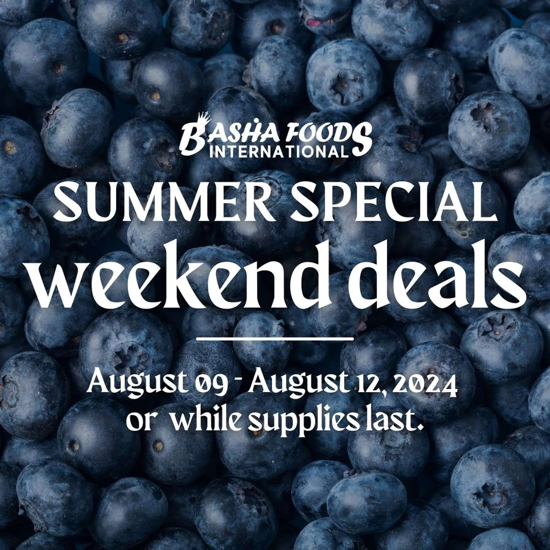 Basha Foods flyer - 1