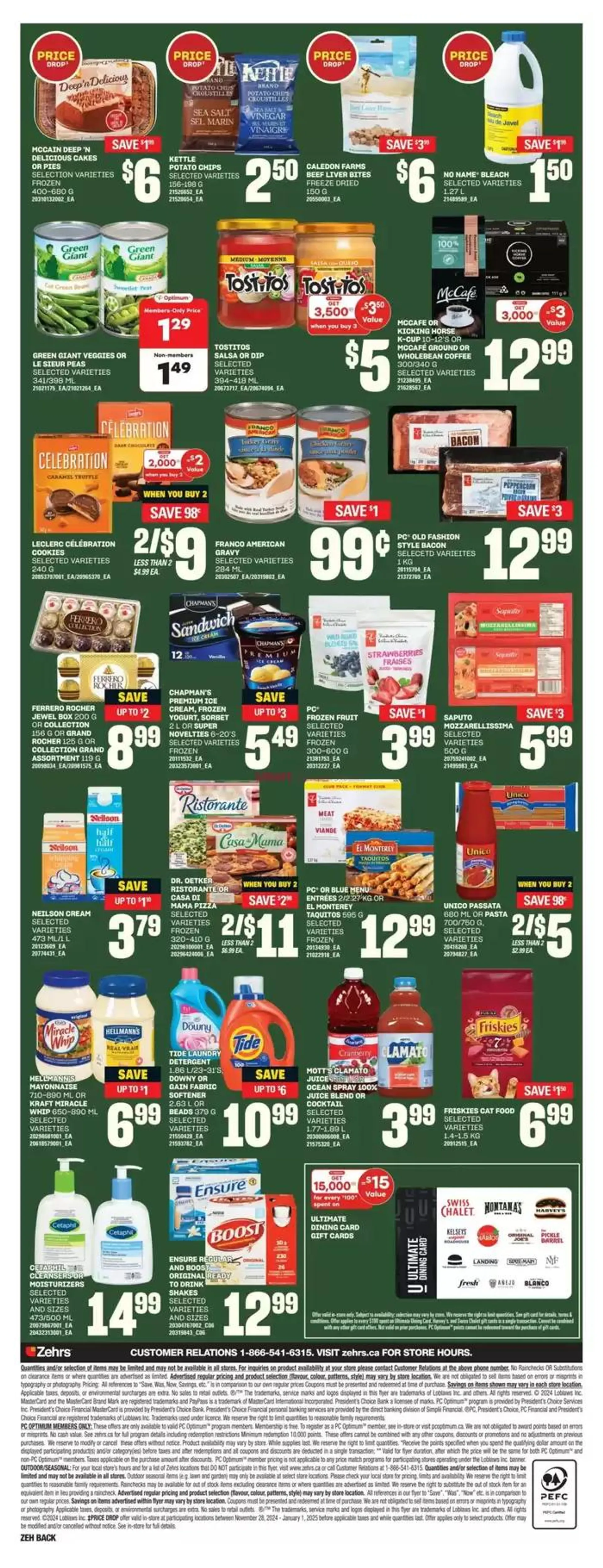 Zehrs Markets weeky flyer from December 19 to December 25 2024 - flyer page 11