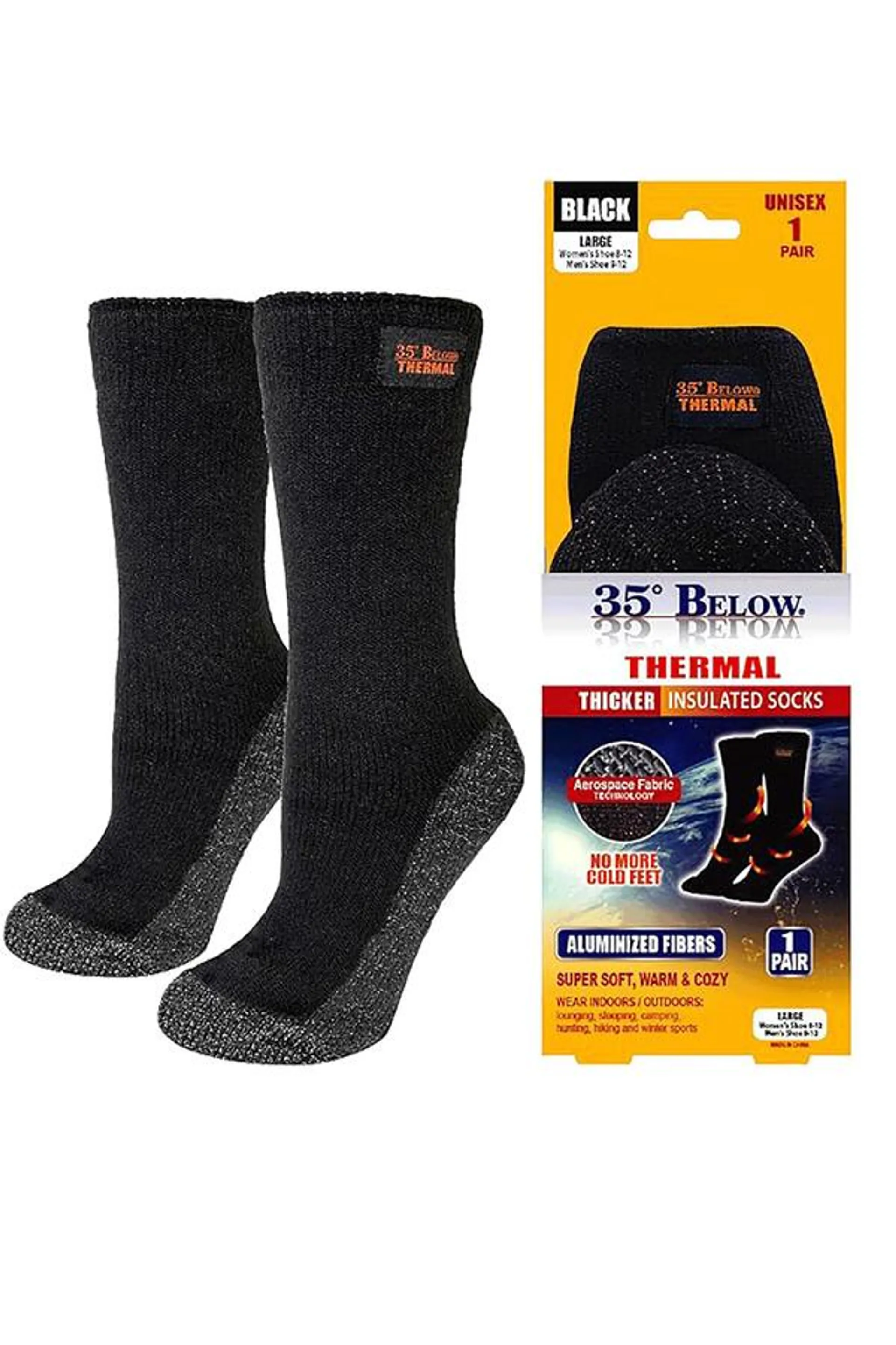 Thicker insulated socks - 1 pair