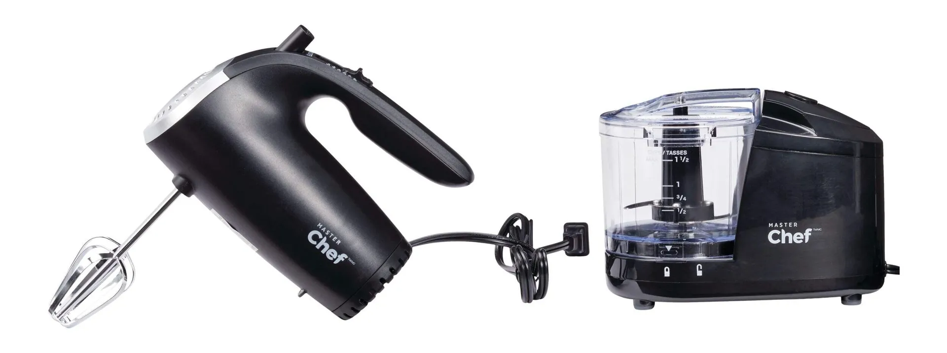 MASTER Chef Hand Mixer & Food Chopper Twin Pack