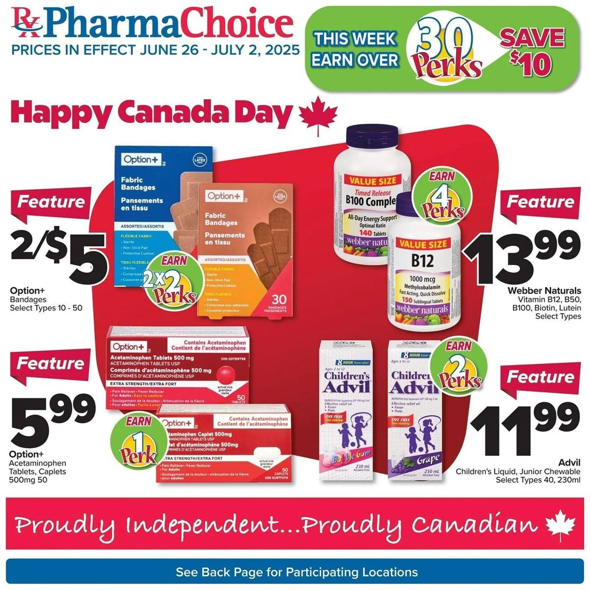 PharmaChoice flyer from June 26 to July 2 2025 - flyer page 1