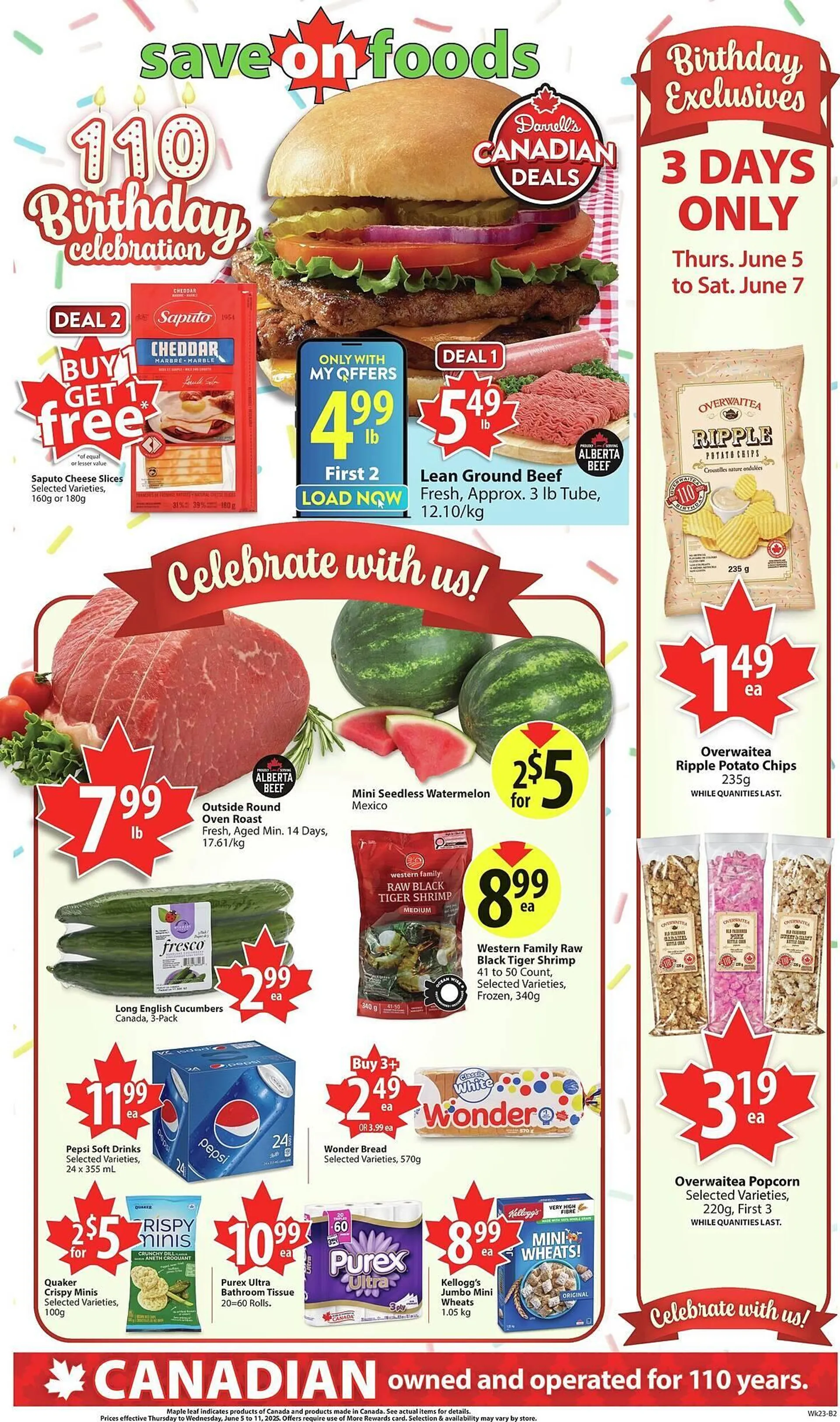 Save on Foods flyer from June 5 to June 12 2025 - flyer page 1