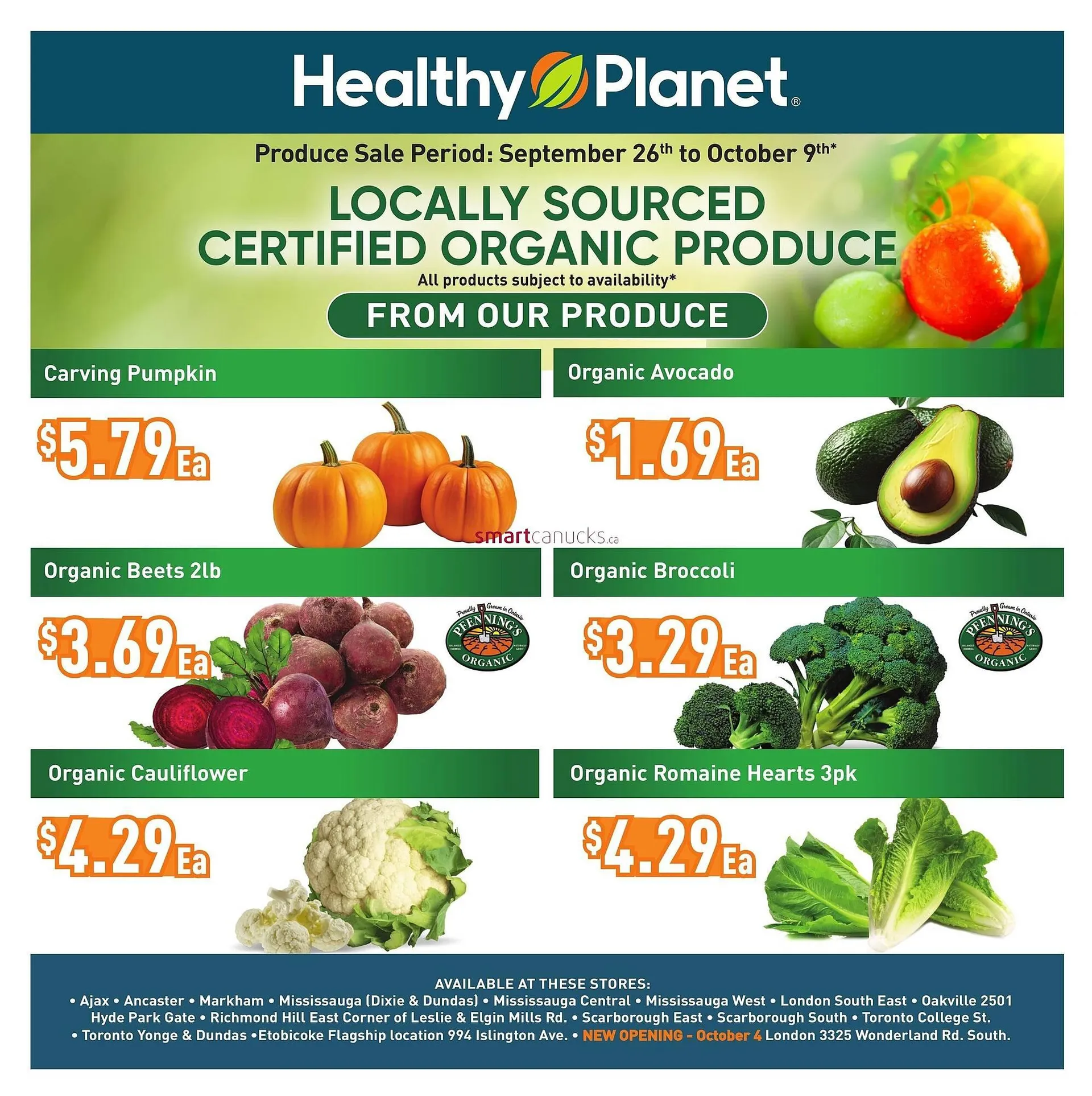 Healthy Planet flyer from September 30 to October 23 2024 - flyer page 8