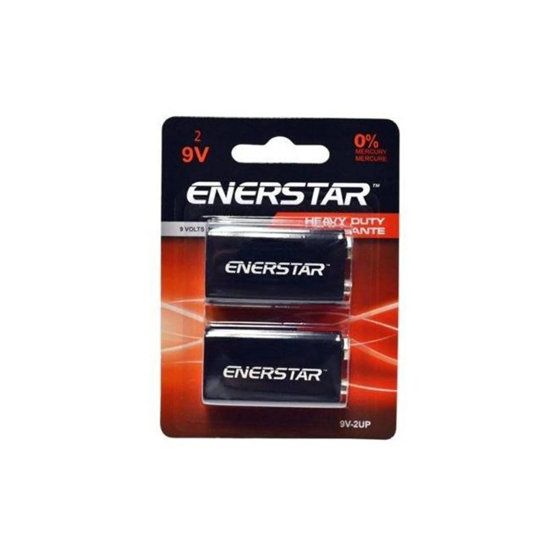 Enerstar 9V Ultra Power Battery 2/Pack