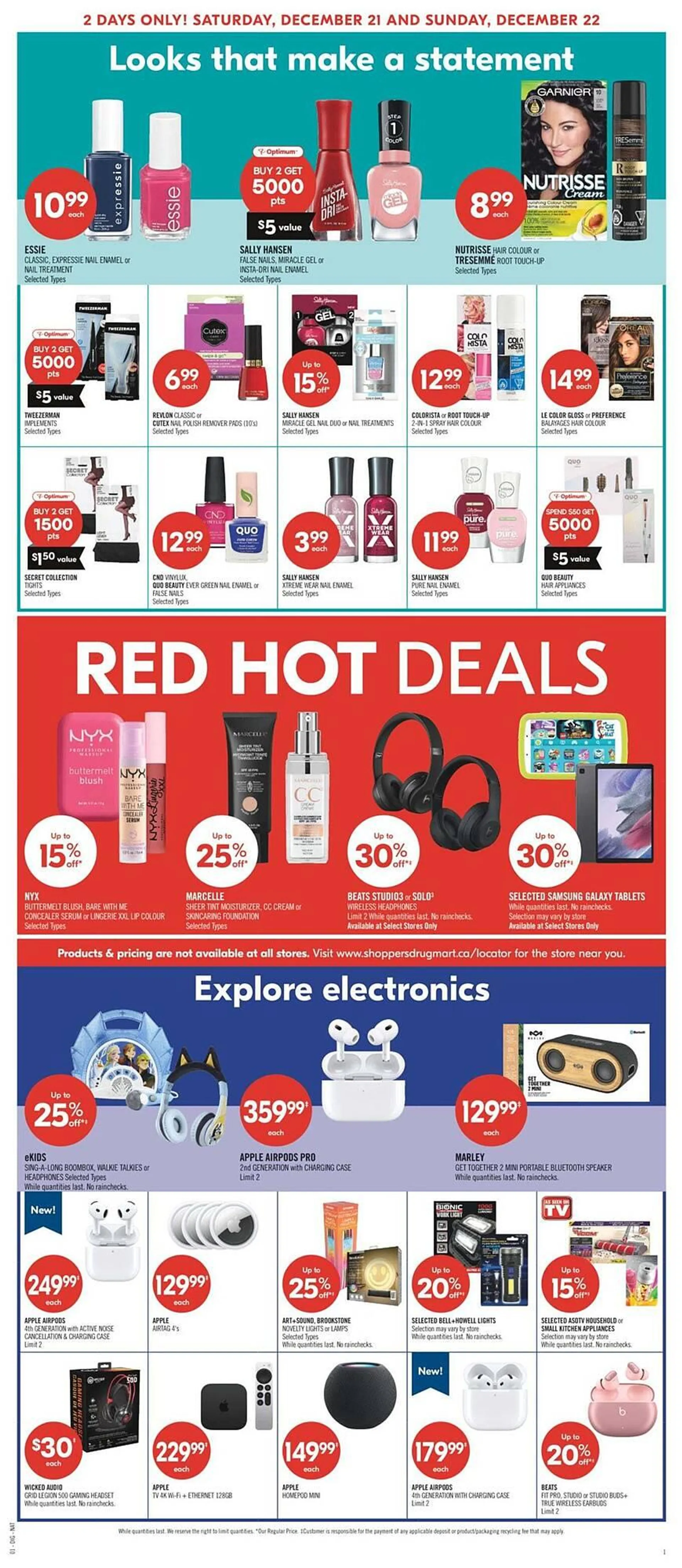 Shoppers Drug Mart flyer from December 19 to December 26 2024 - flyer page 12