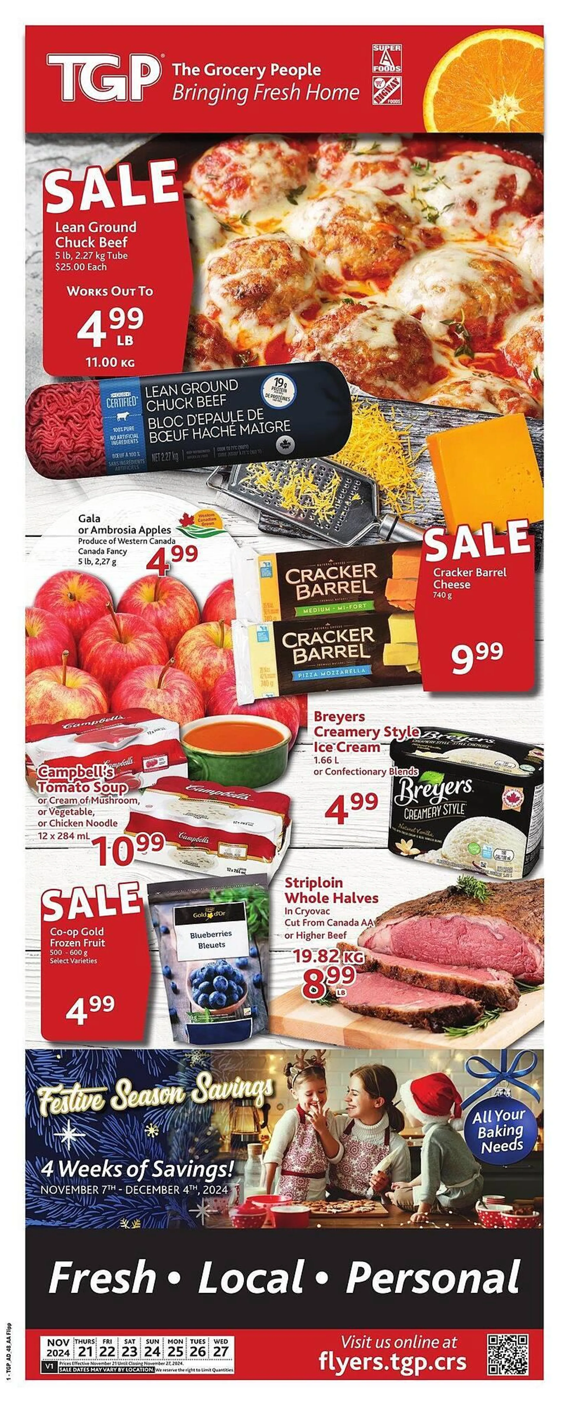 TGP The Grocery People flyer - 1