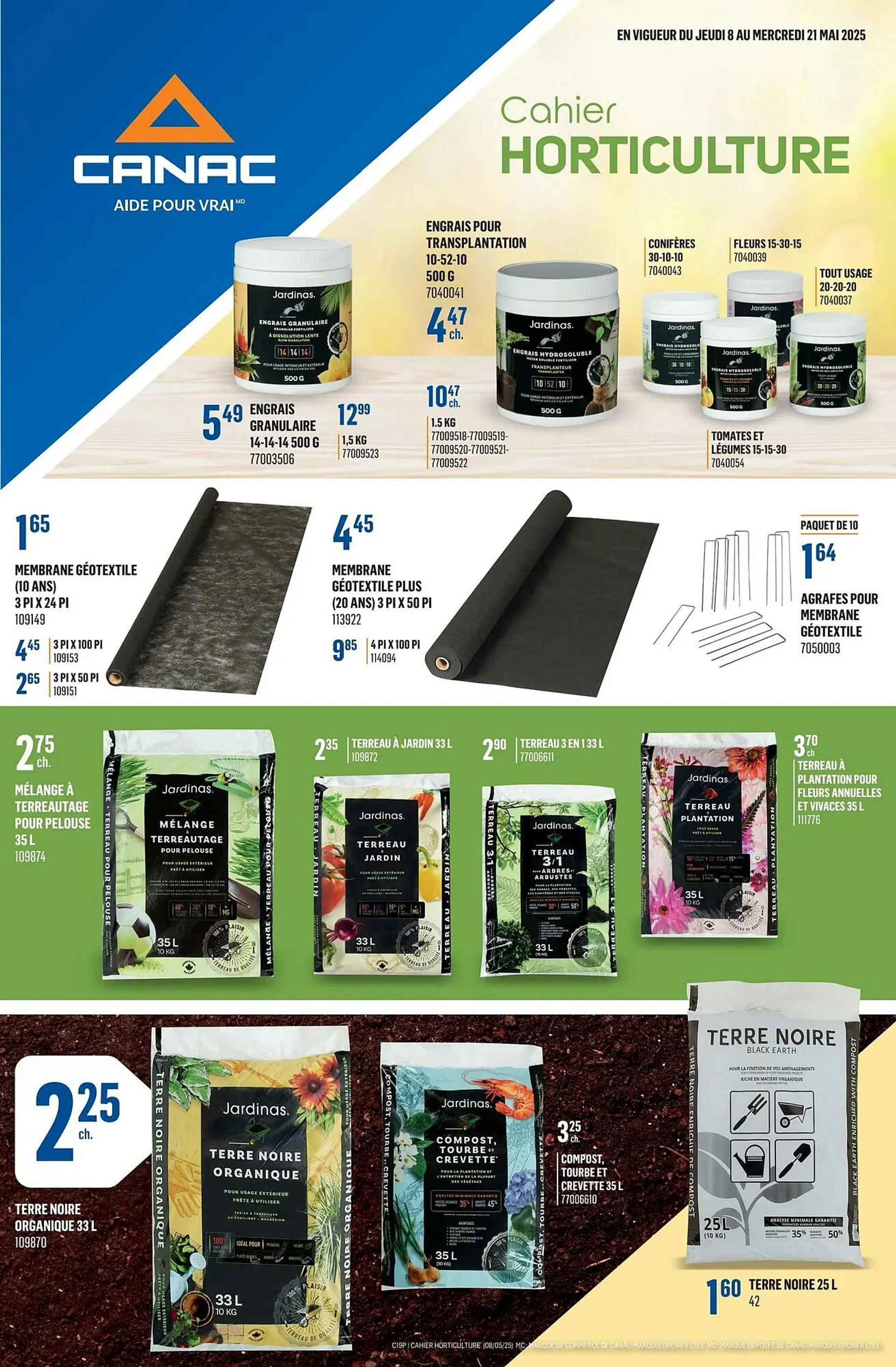 Canac flyer - 1