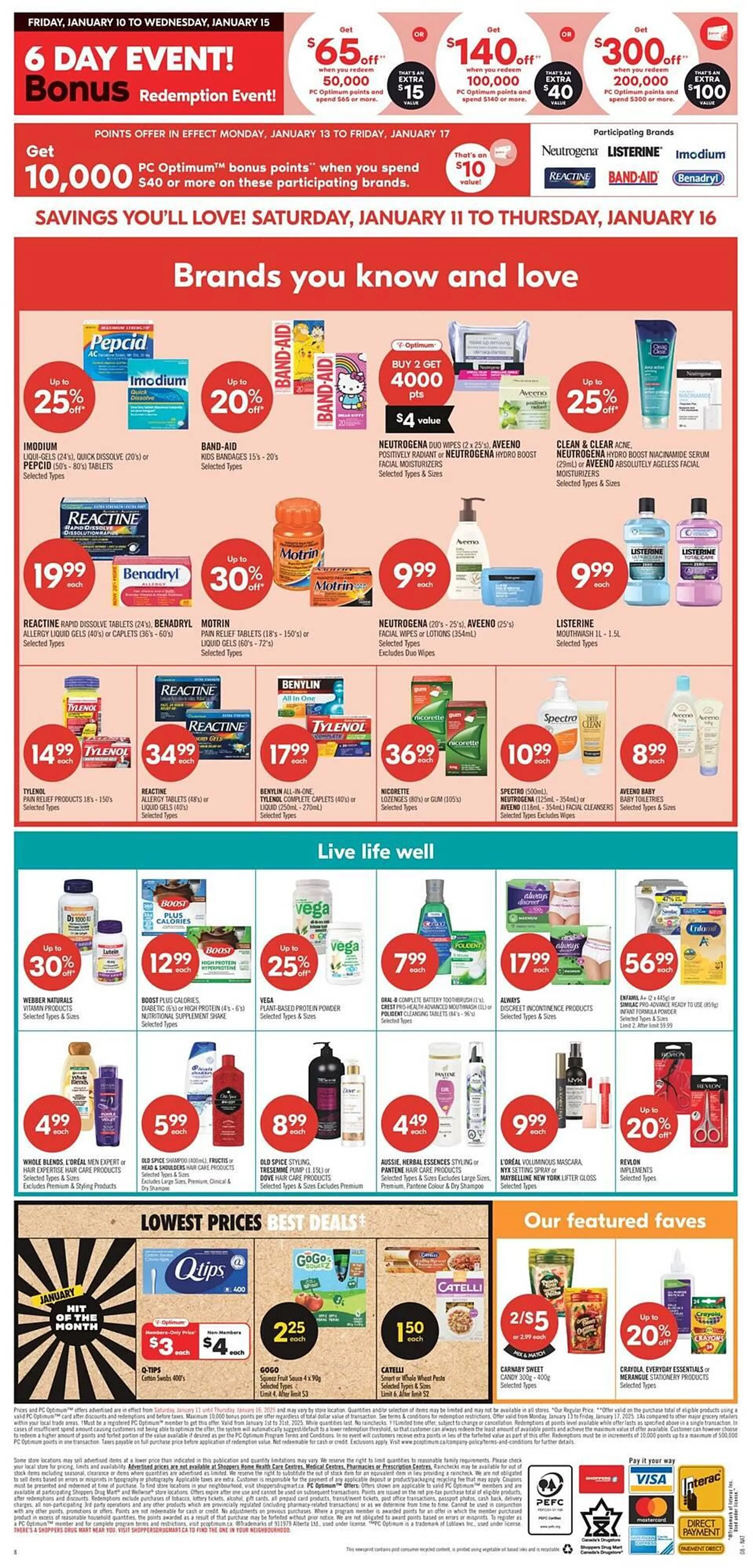 Shoppers Drug Mart flyer from January 9 to January 16 2025 - flyer page 23