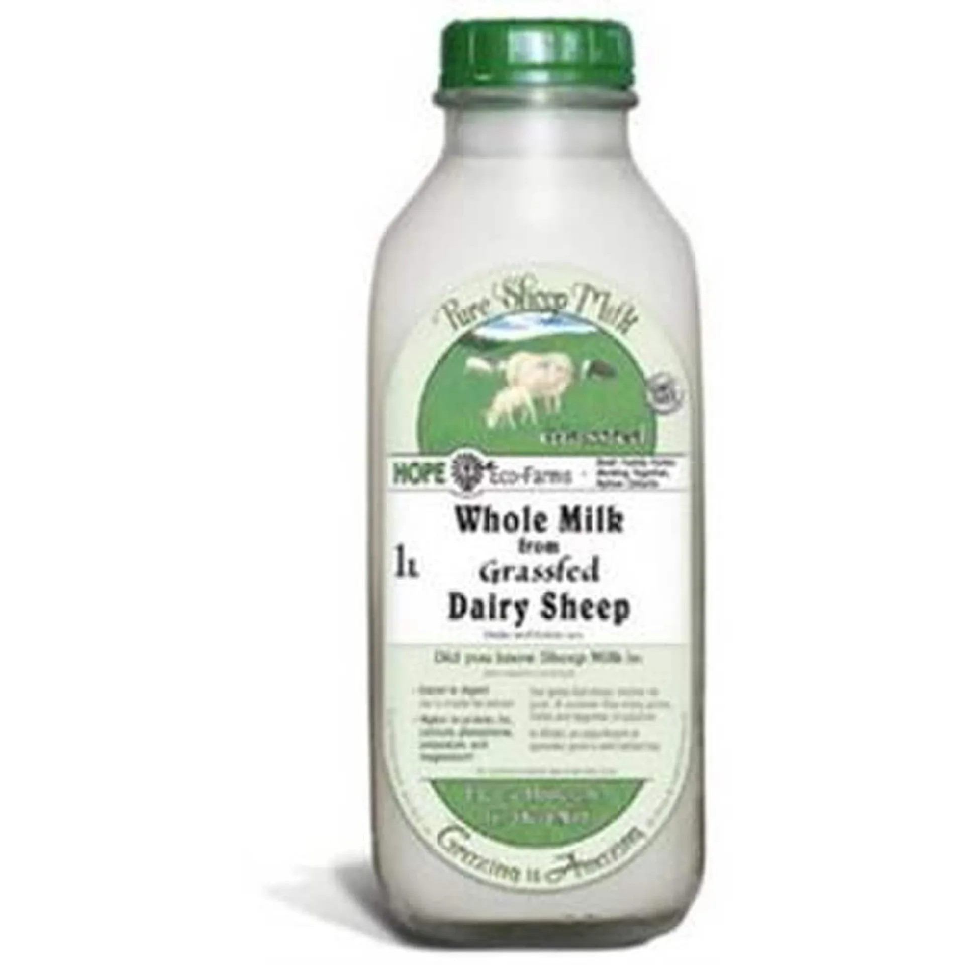 Hope Eco Farms Sheep Milk Whole 1 L