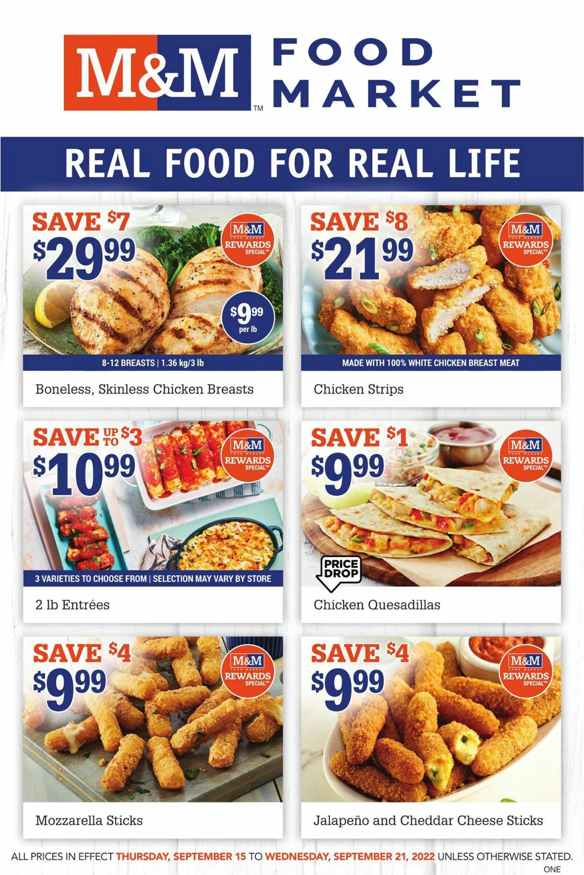 M&M Food Market Current flyer - 1