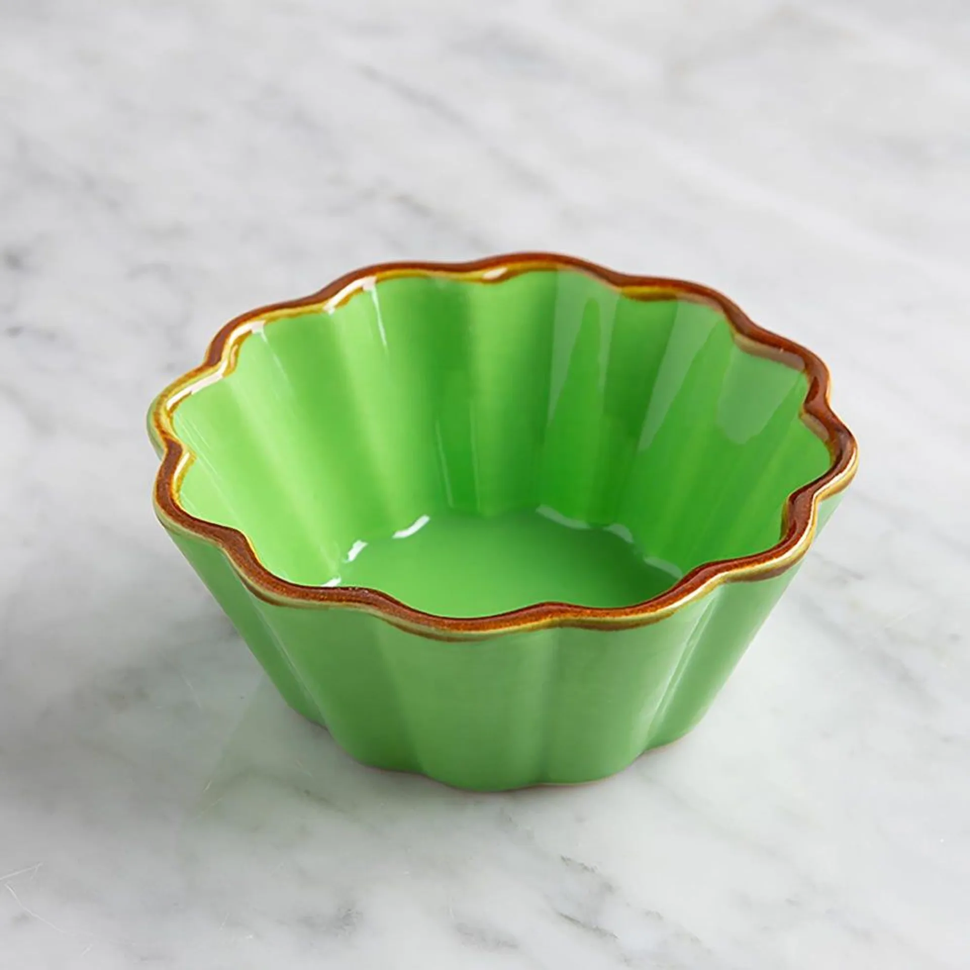 KSP Tuscana Fluted Mini Pie Dish (Green)