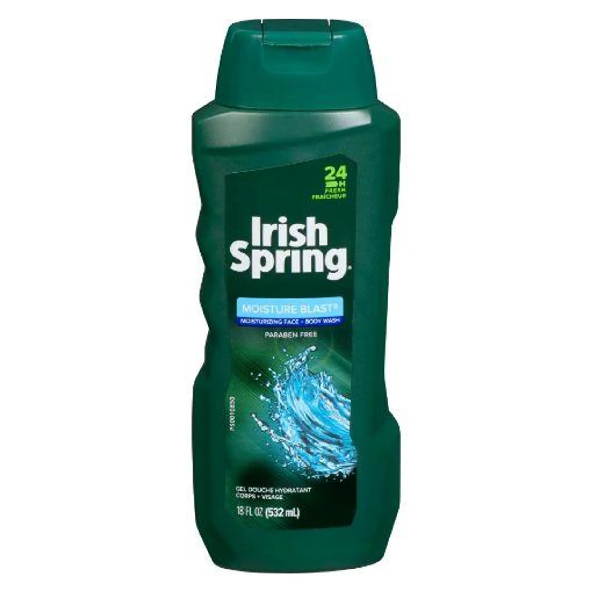 IRISH SPRING BODY WASH - MOISTUREBLAST 532ML