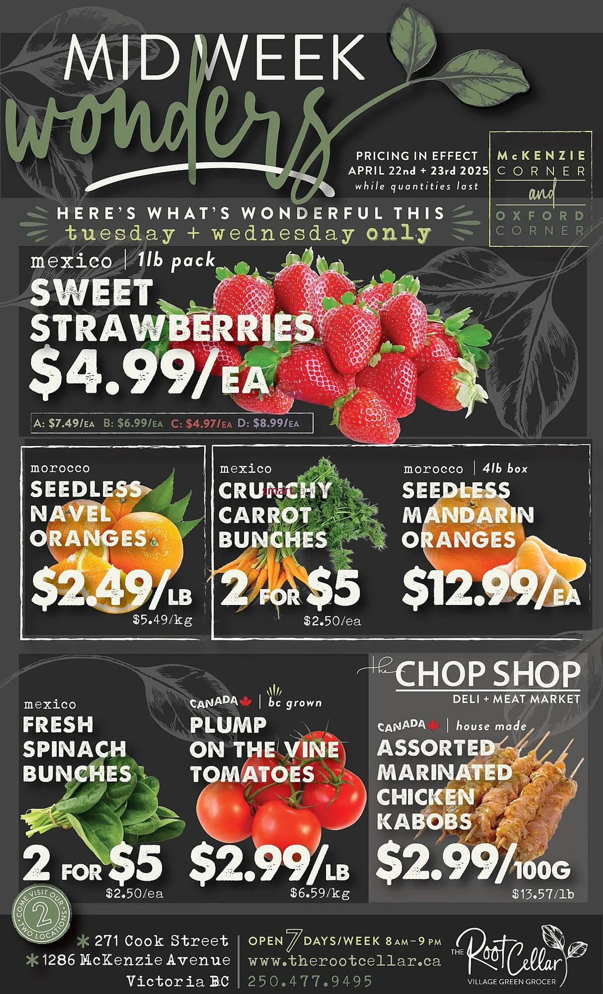 The Root Cellar flyer - 1