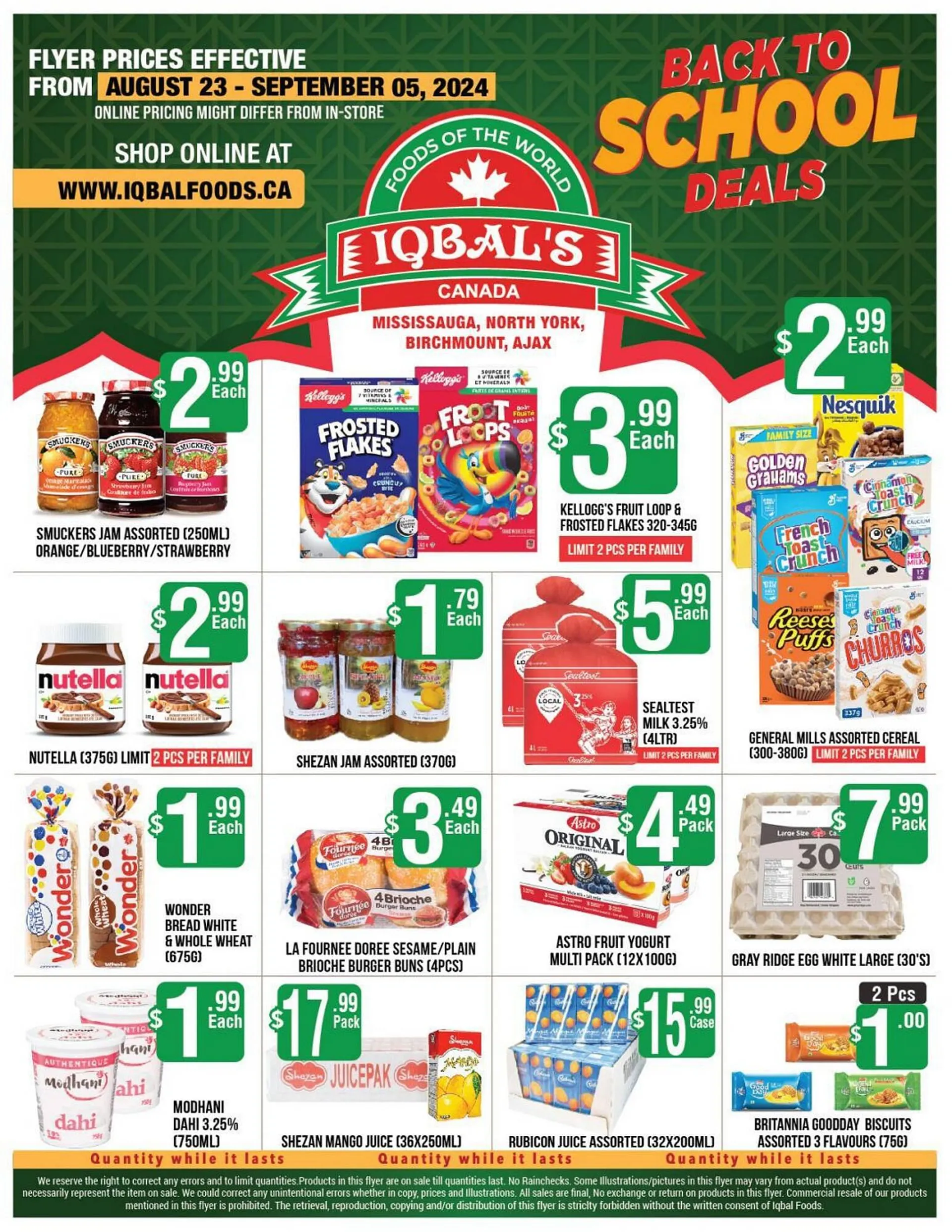 Iqbal Foods flyer - 1