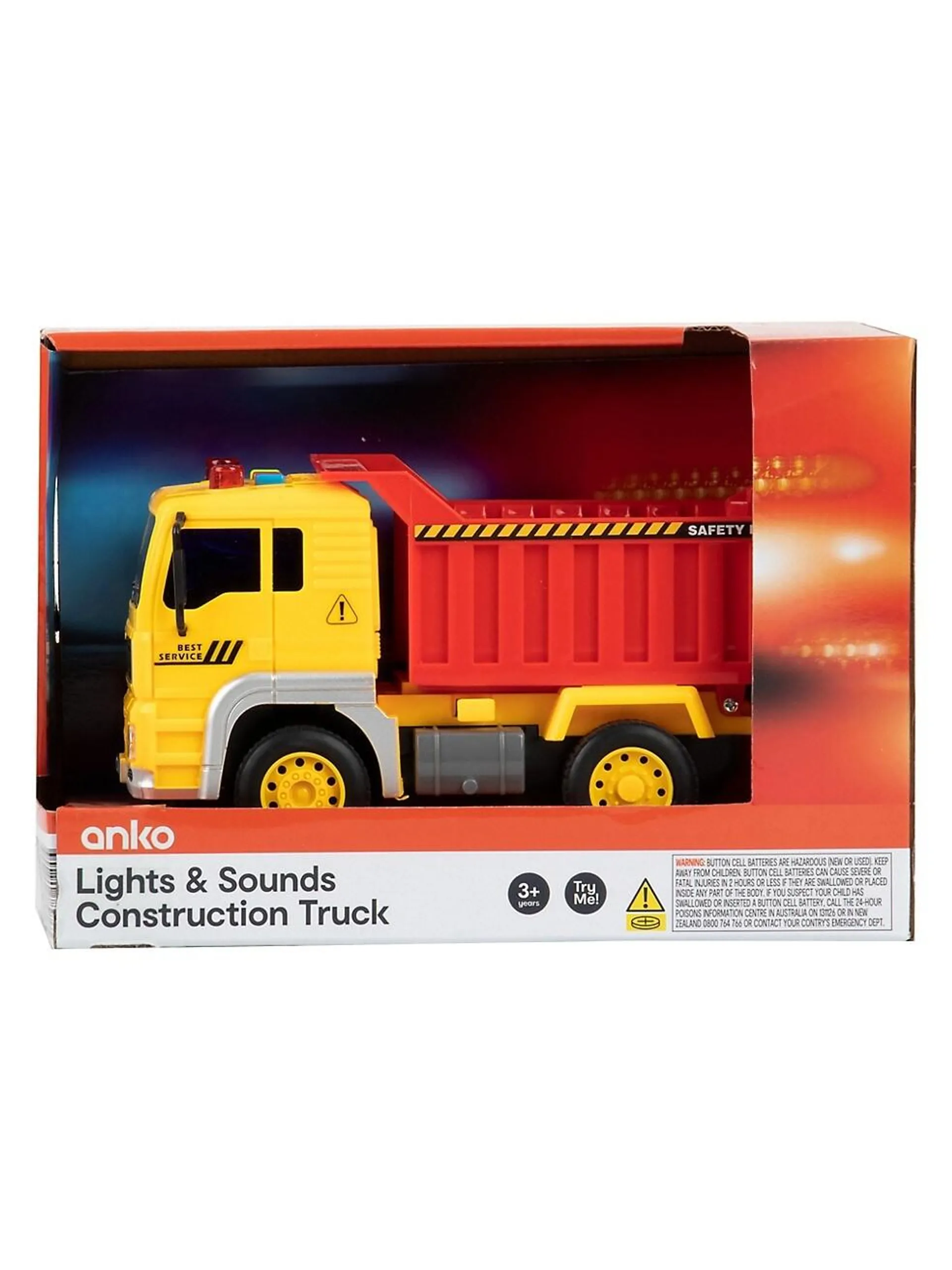 Lights & Sound Construction Dump Truck