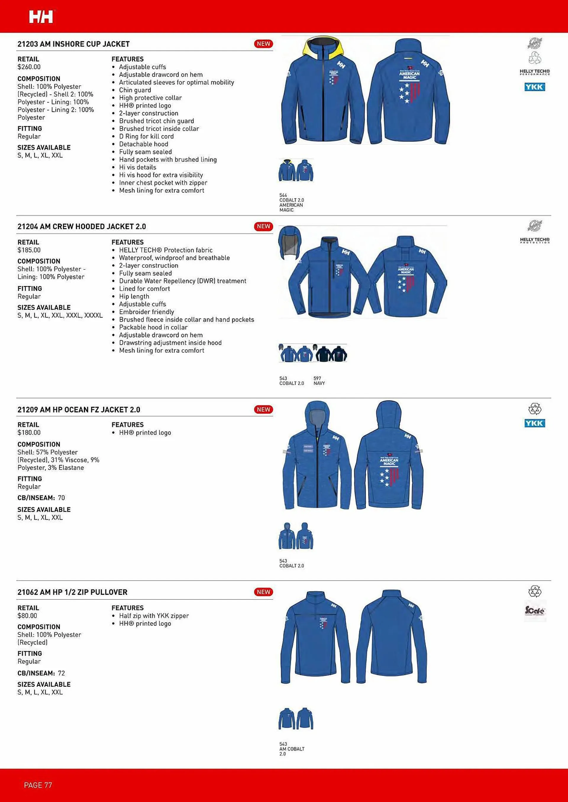 Helly Hansen flyer from July 20 to December 31 2024 - flyer page 78