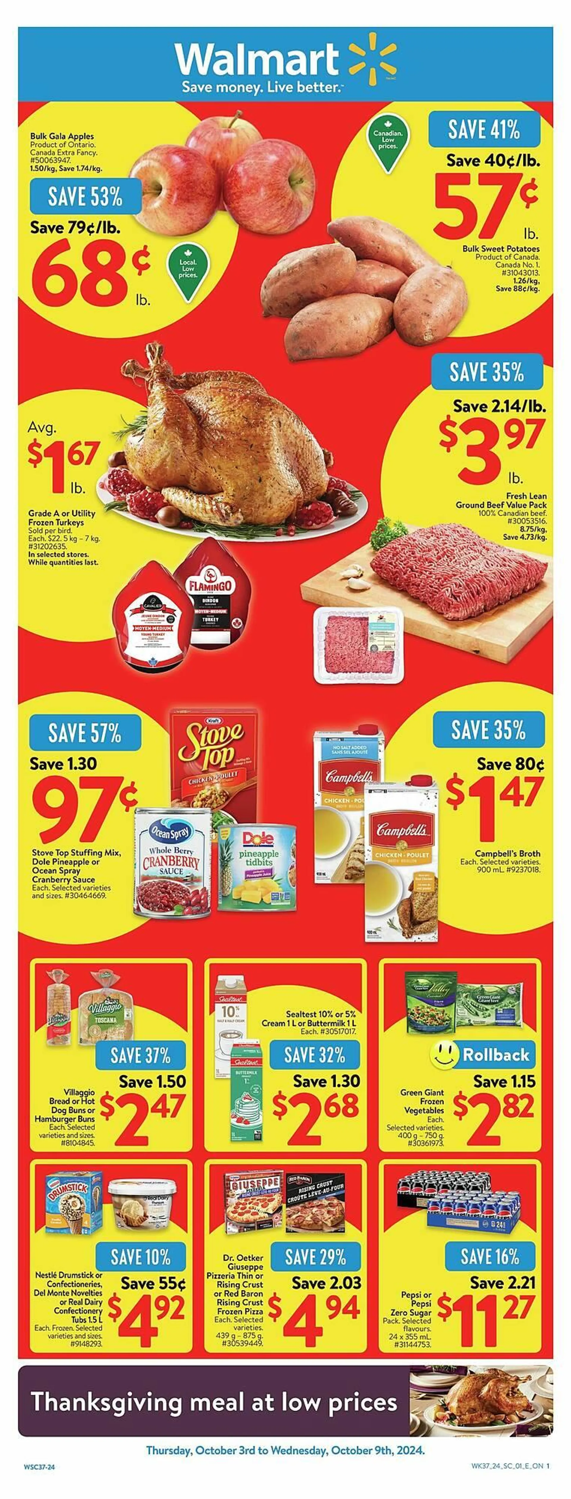 Walmart flyer - 1