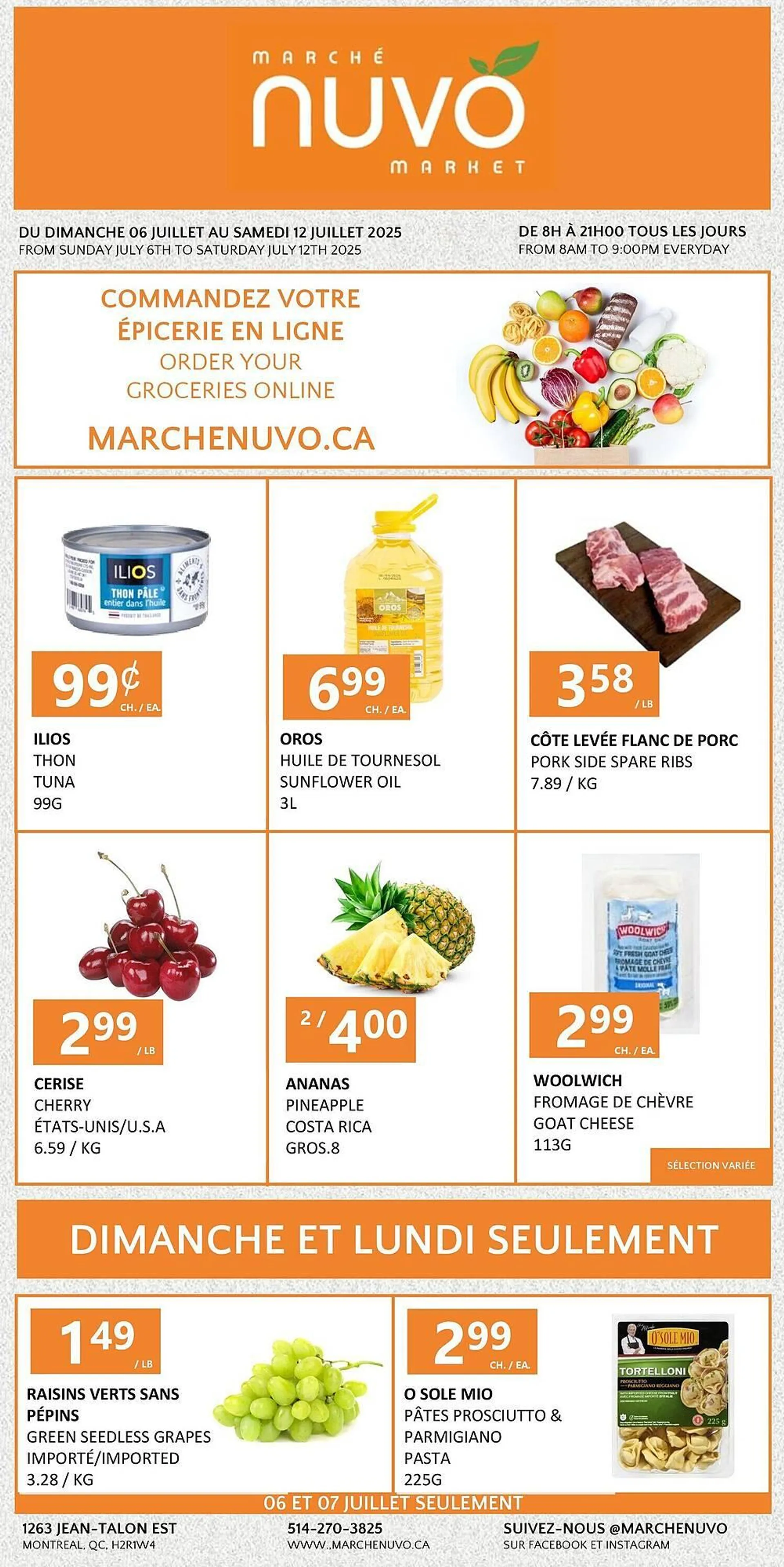 Marche Nuvo flyer from July 4 to July 11 2025 - flyer page 1