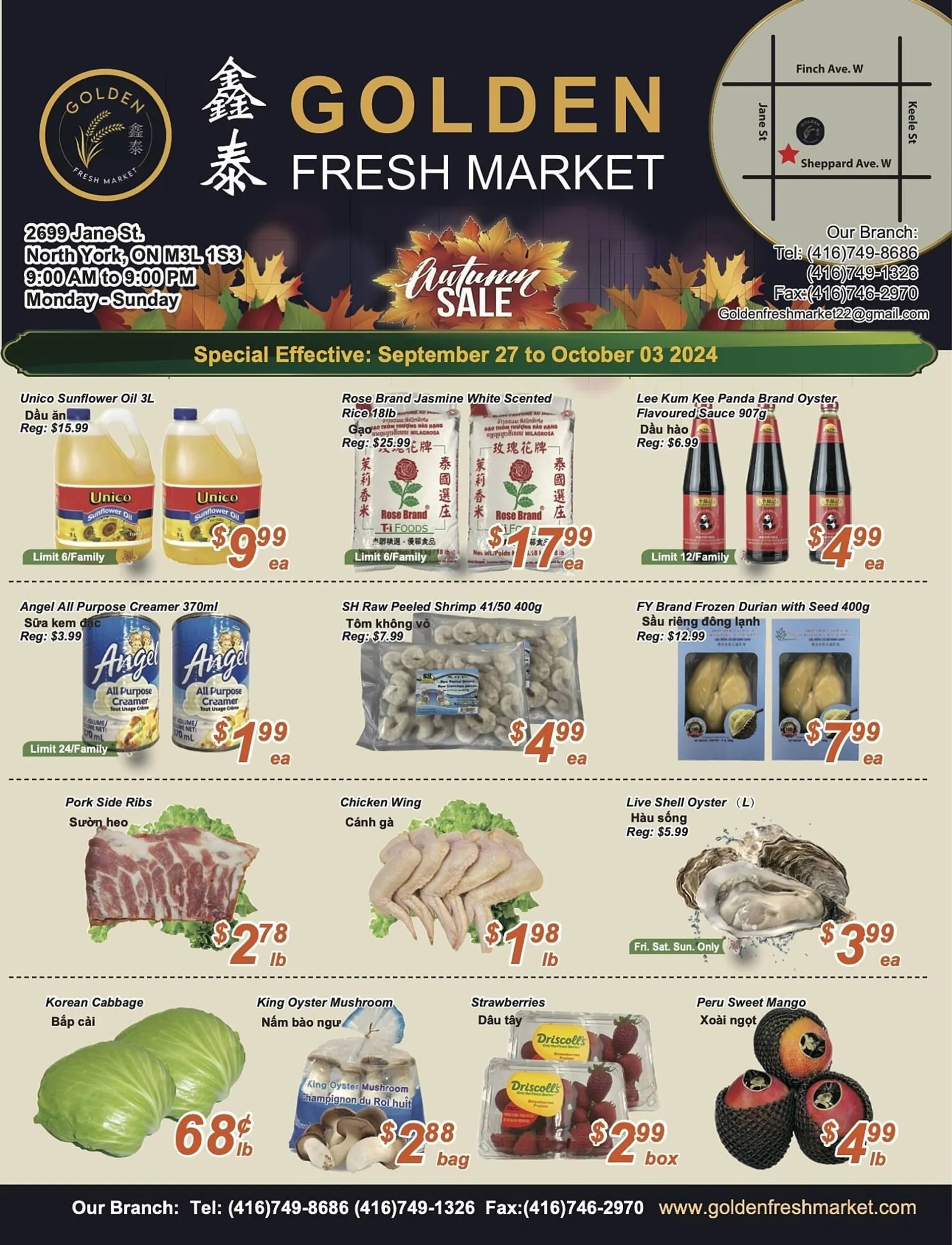 Golden Fresh Market flyer - 1