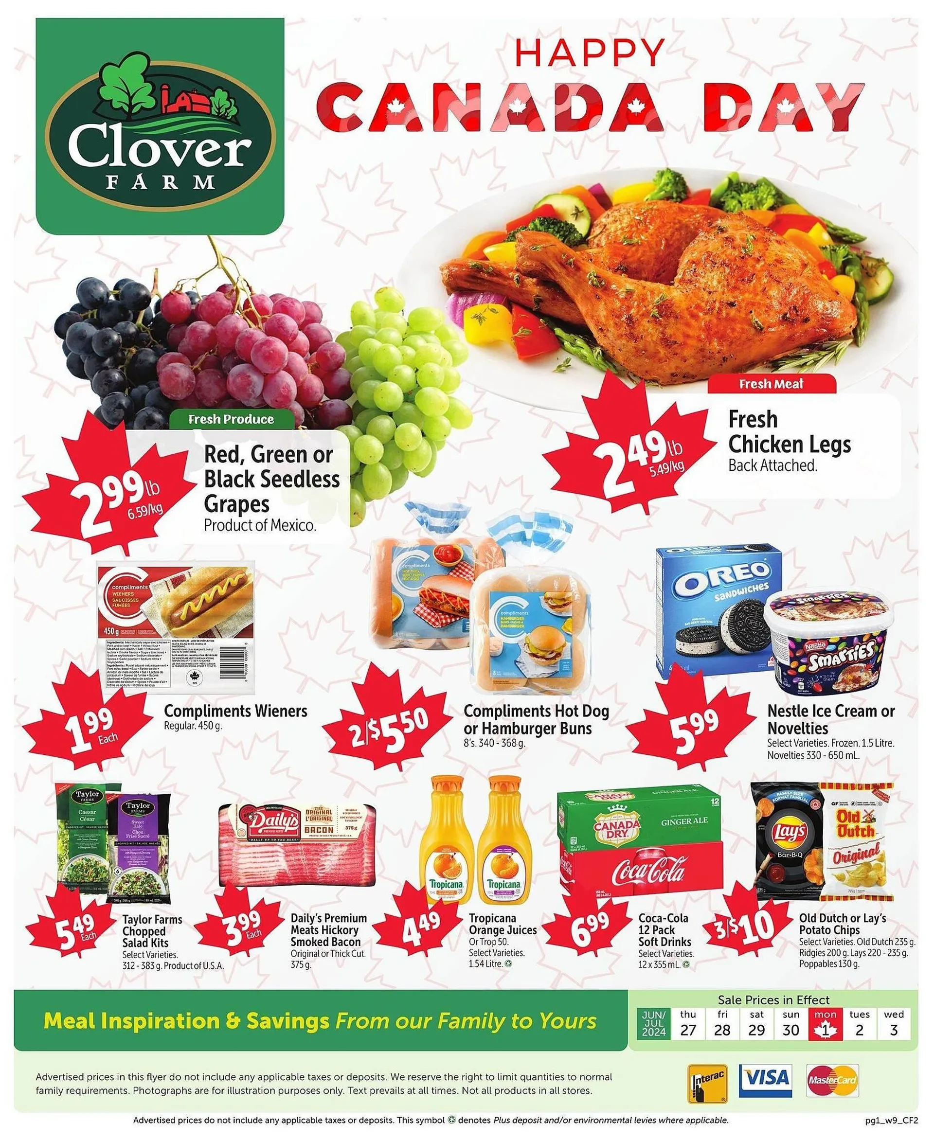 Clover Farm flyer - 1