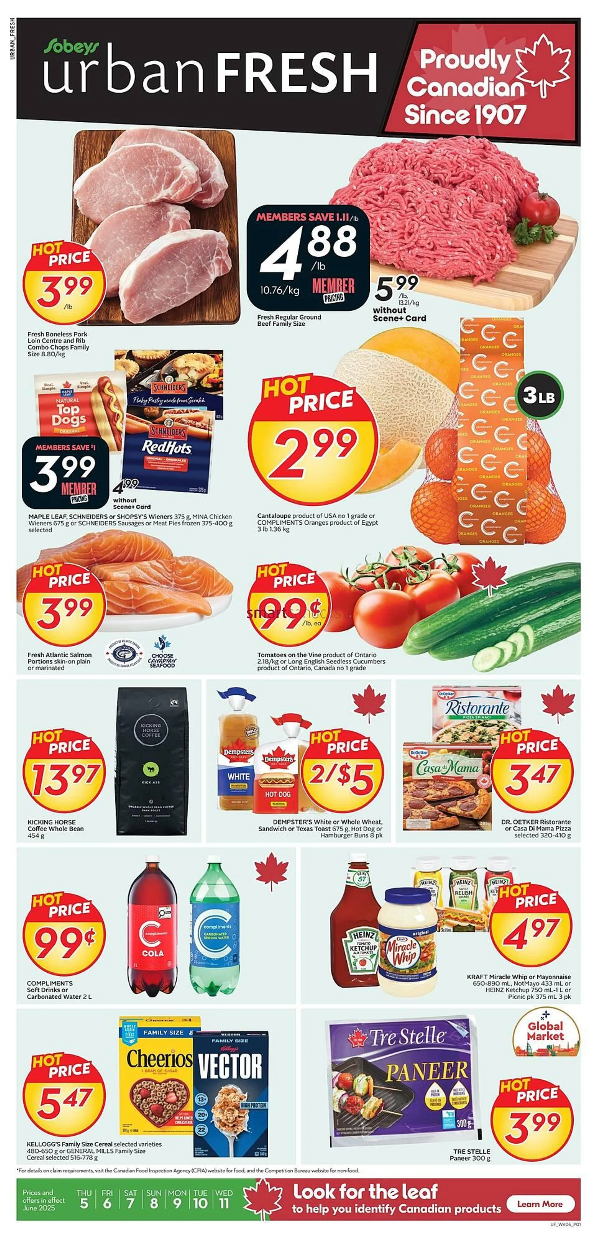 Sobeys flyer from June 4 to June 10 2025 - flyer page 1