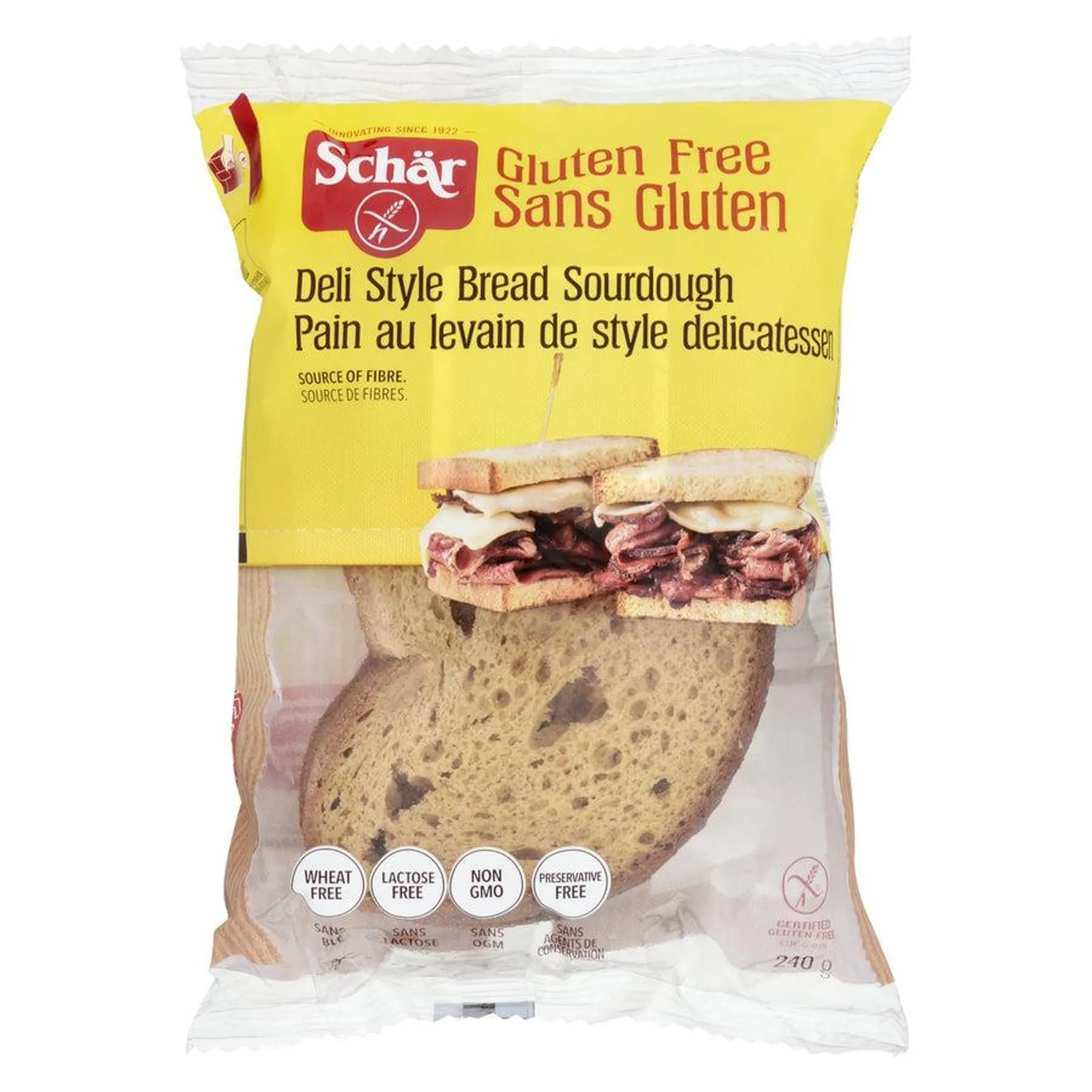 Schar Deli Style Sourdough Bread 250g