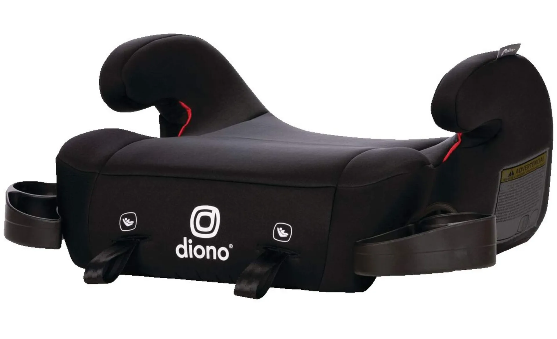 Diono Solana 2 No Back Booster Seat, Black