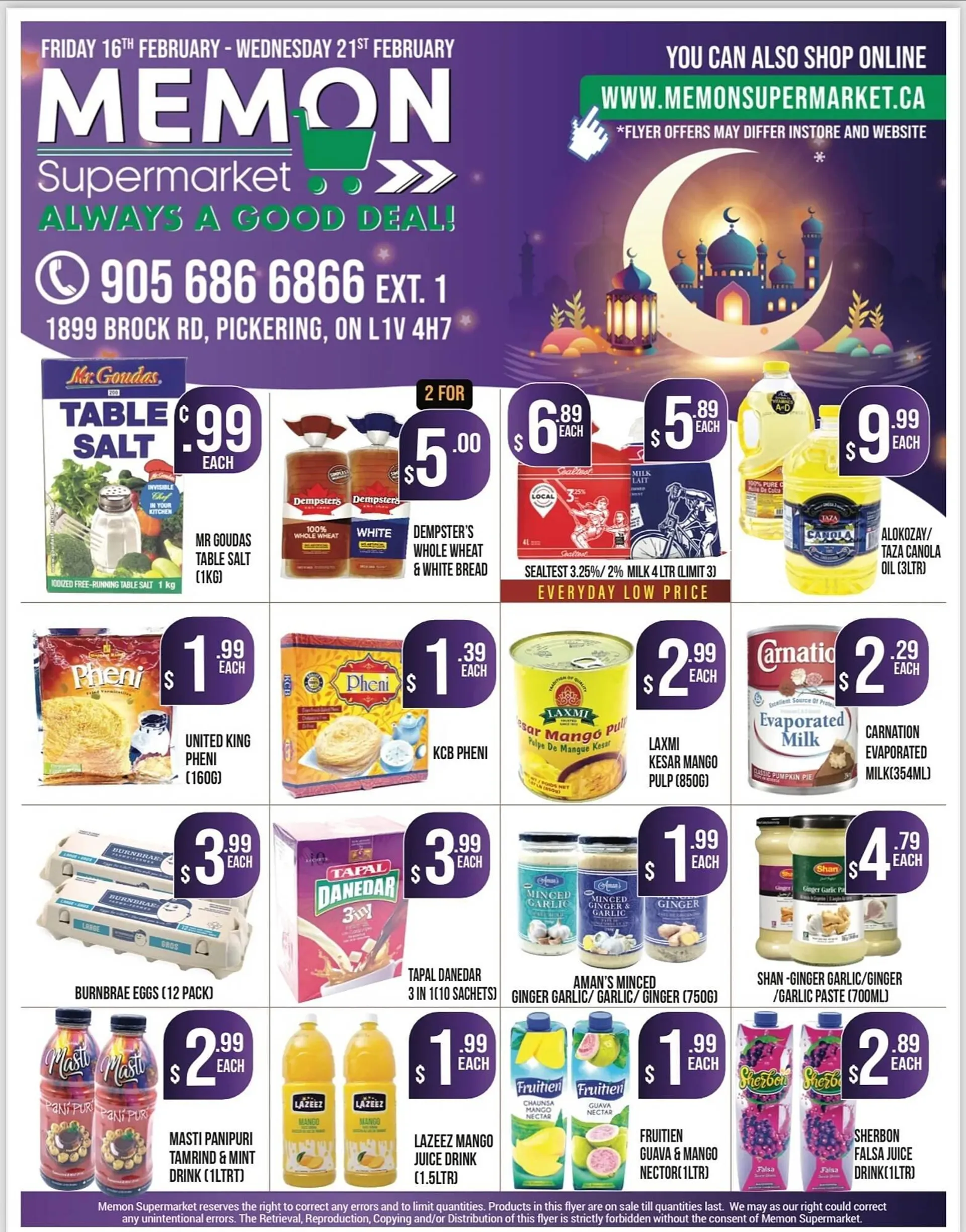 Memon Supermarket flyer from February 16 to February 22 2024 - flyer page 