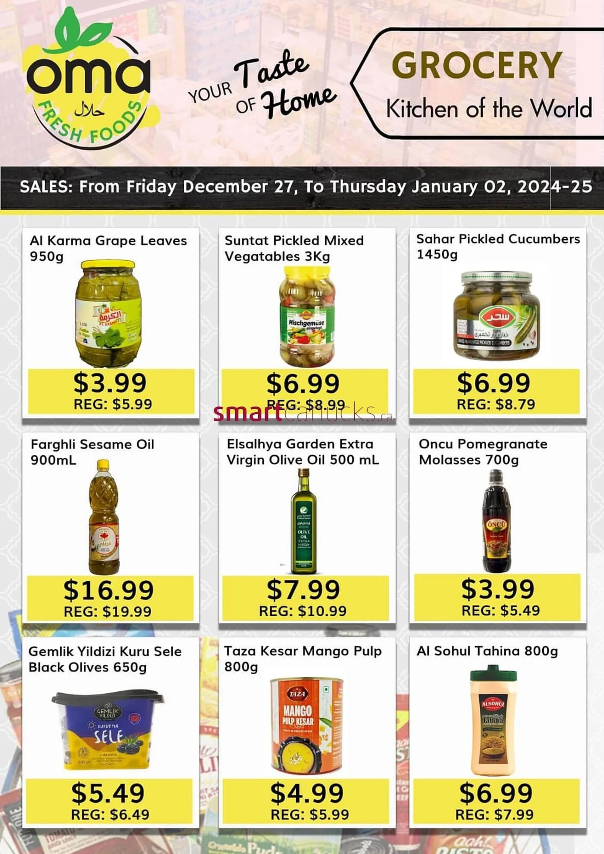 Oma Fresh Foods flyer from December 27 to January 2 2025 - flyer page 3