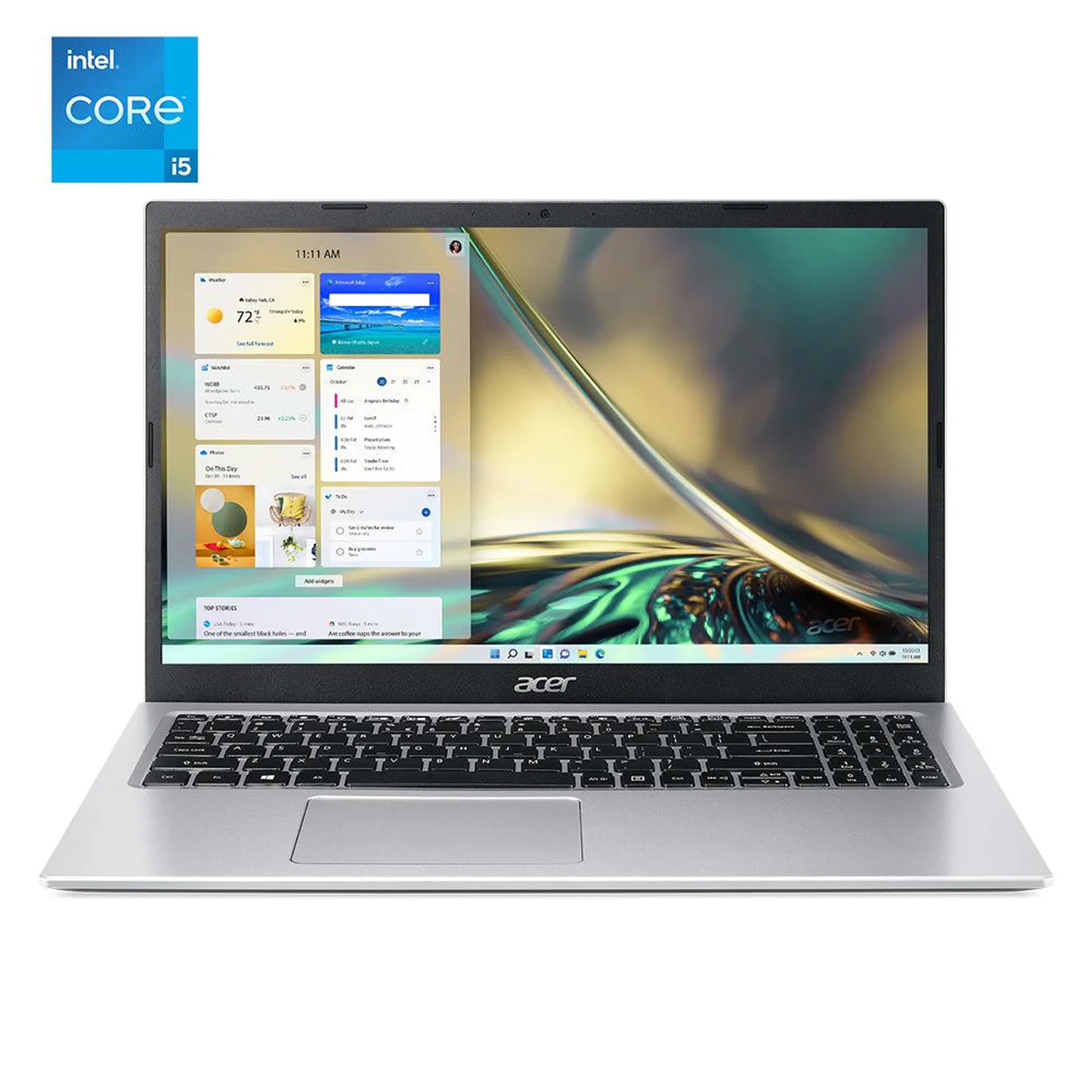 Acer Aspire 3 - 15.6" FHD Laptop - Intel Core i5-1135G7 - 1 TB SSD - 16 GB RAM - Windows 11 - Silver - A315-58-5205
