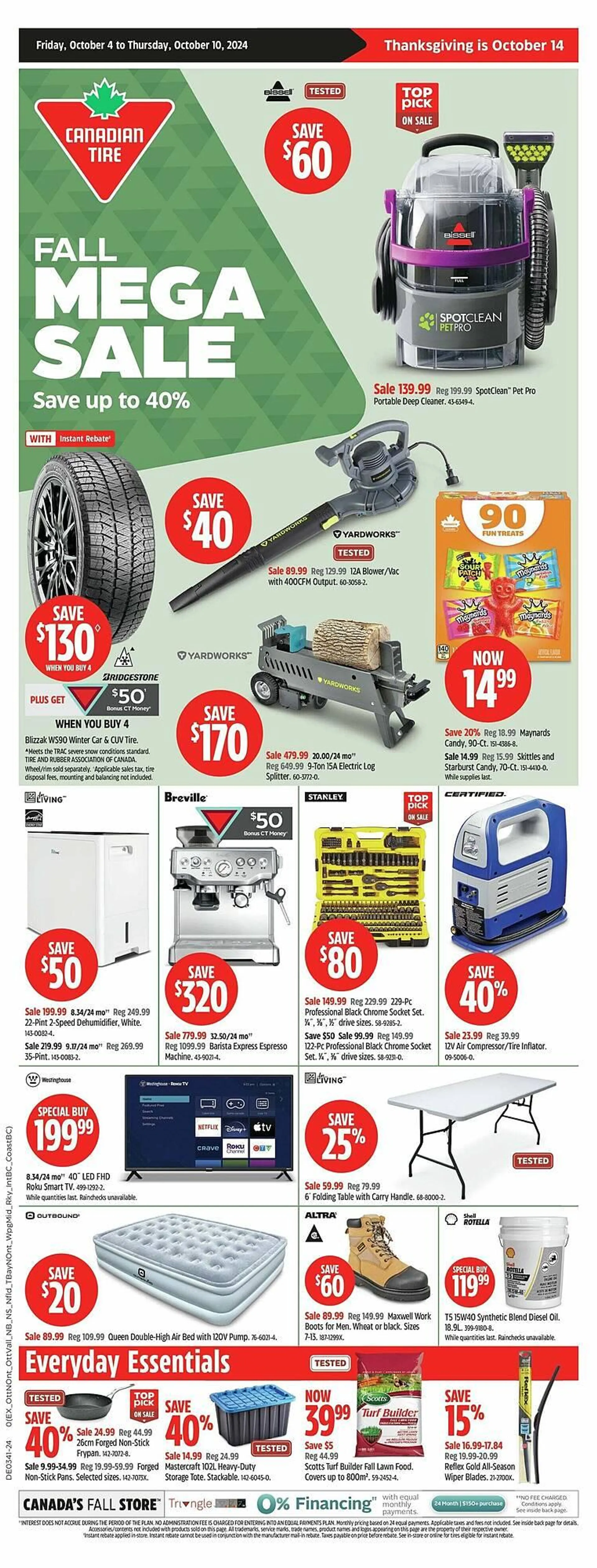 Canadian Tire flyer - 1