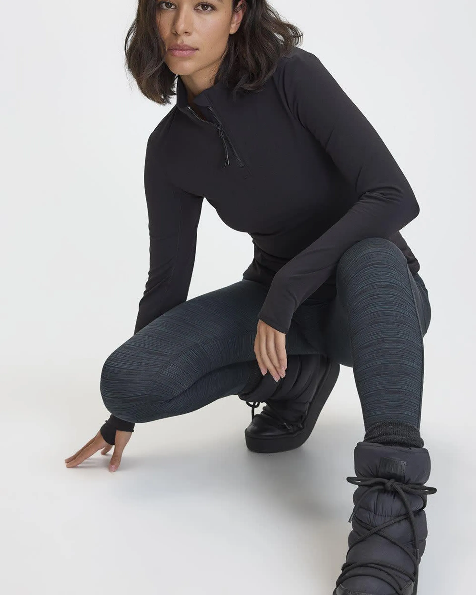 Cold Weather Leggings with Pockets - Hyba