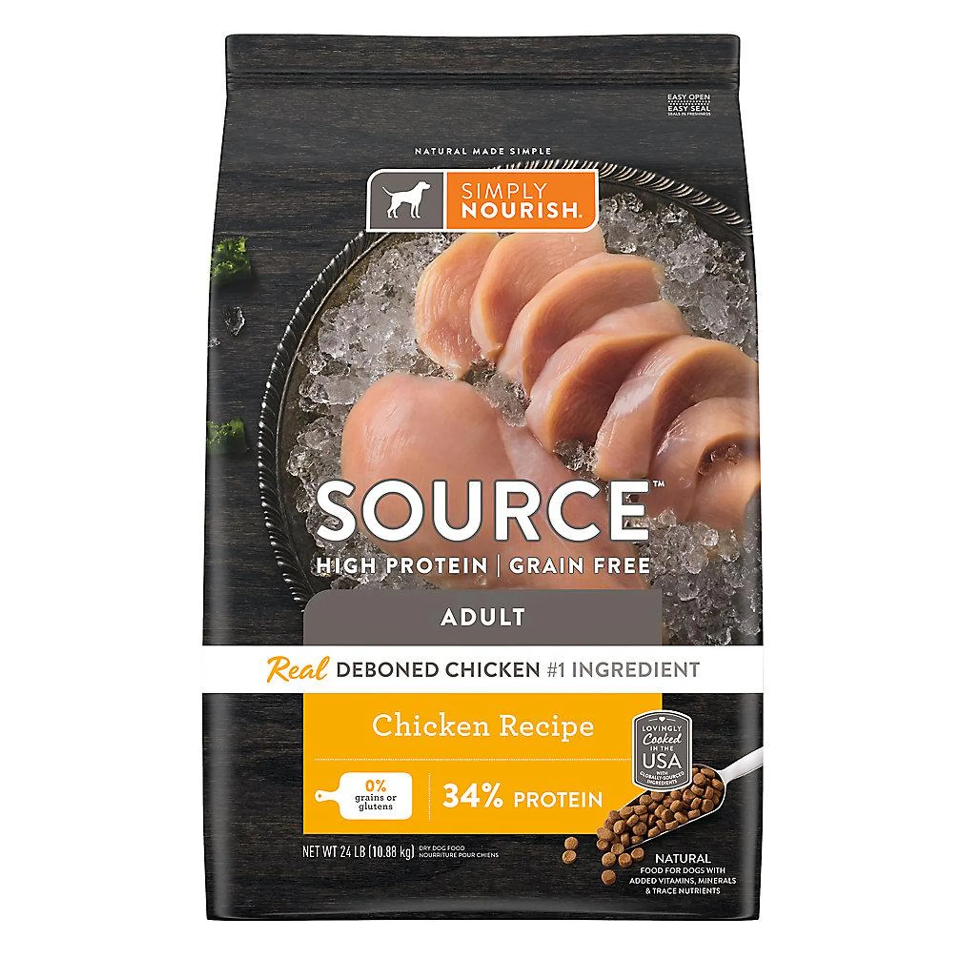 Simply Nourish® Source Adult Dry Dog Food - Chicken