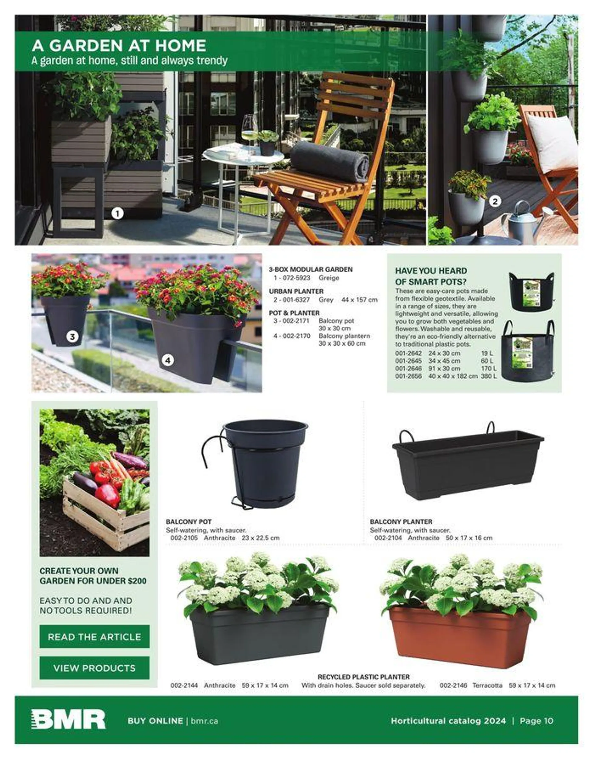 HORTICULTURAL CATALOG 2024 from April 11 to December 31 2024 - flyer page 10