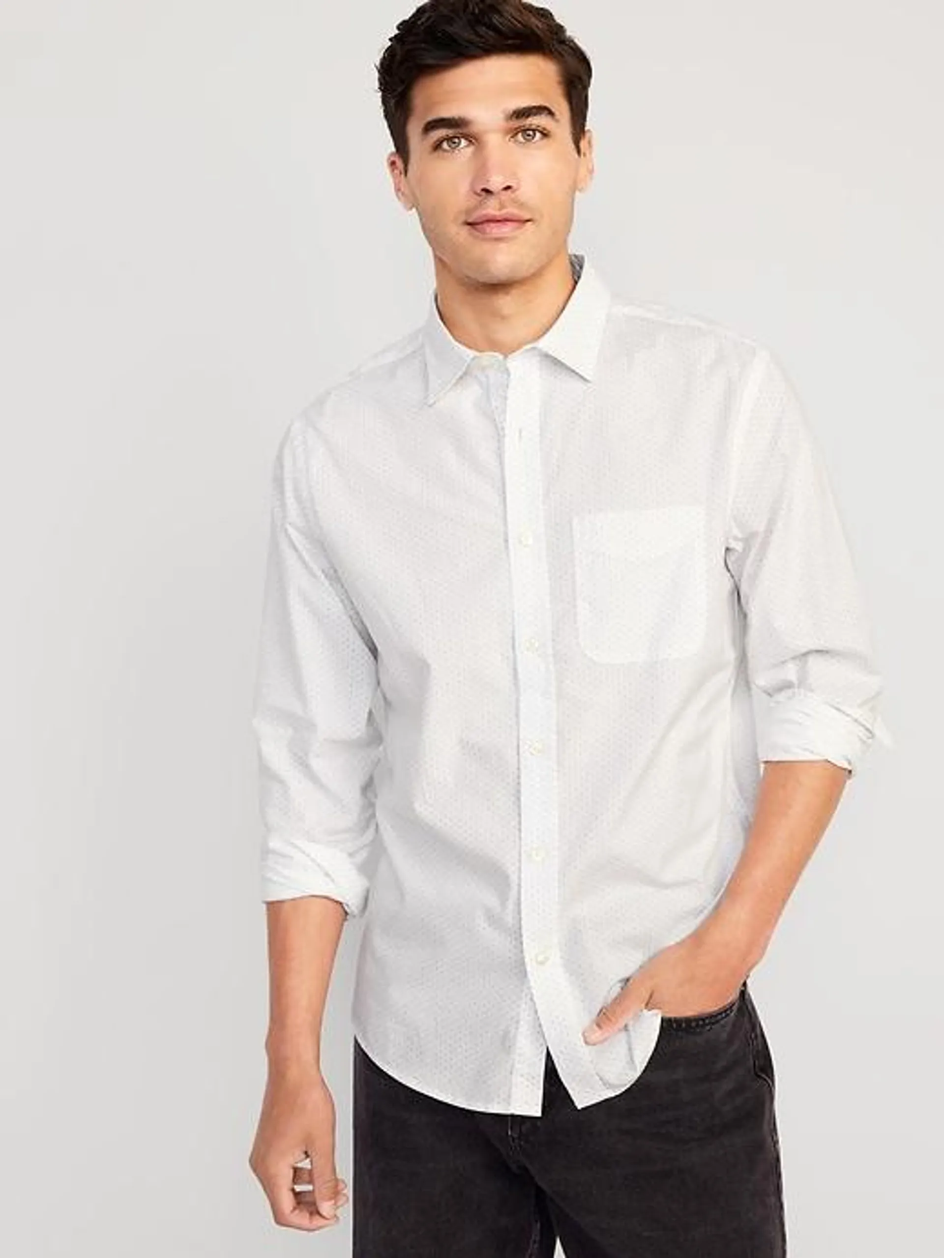 Slim-Fit Built-In Flex Everyday Shirt