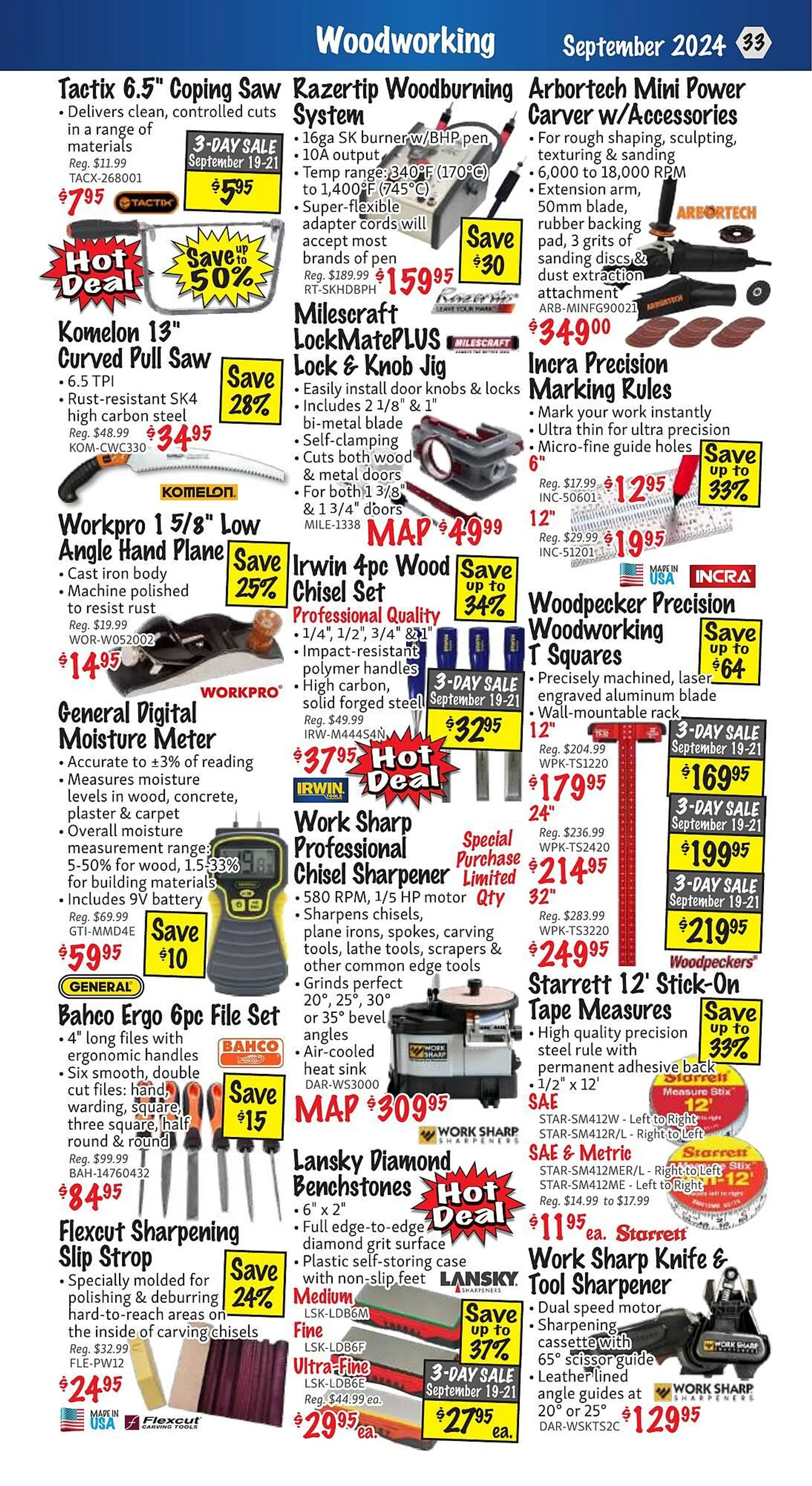 KMS Tools flyer from September 1 to September 30 2024 - flyer page 33