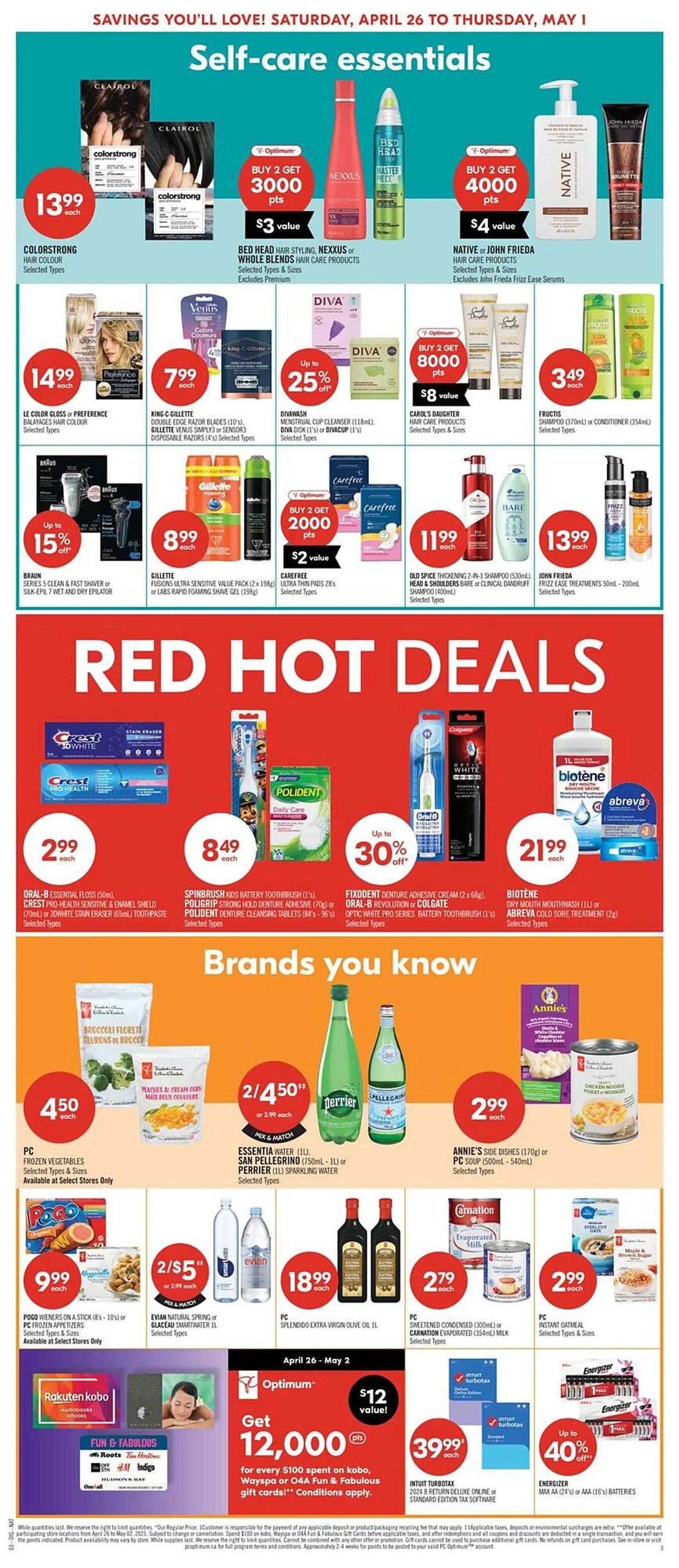 Shoppers Drug Mart flyer from April 29 to April 30 2025 - flyer page 18