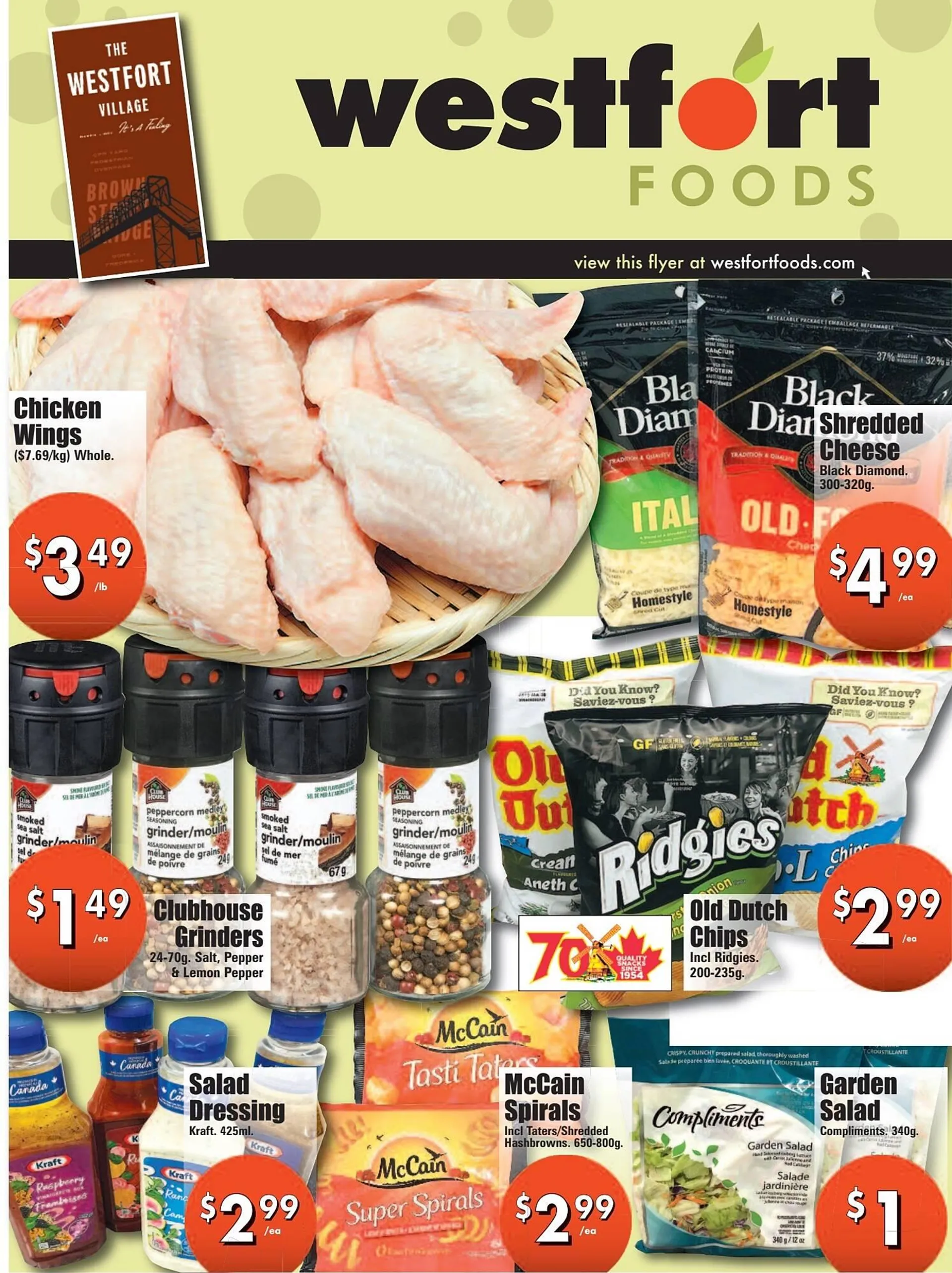 Westfort Foods flyer - 1