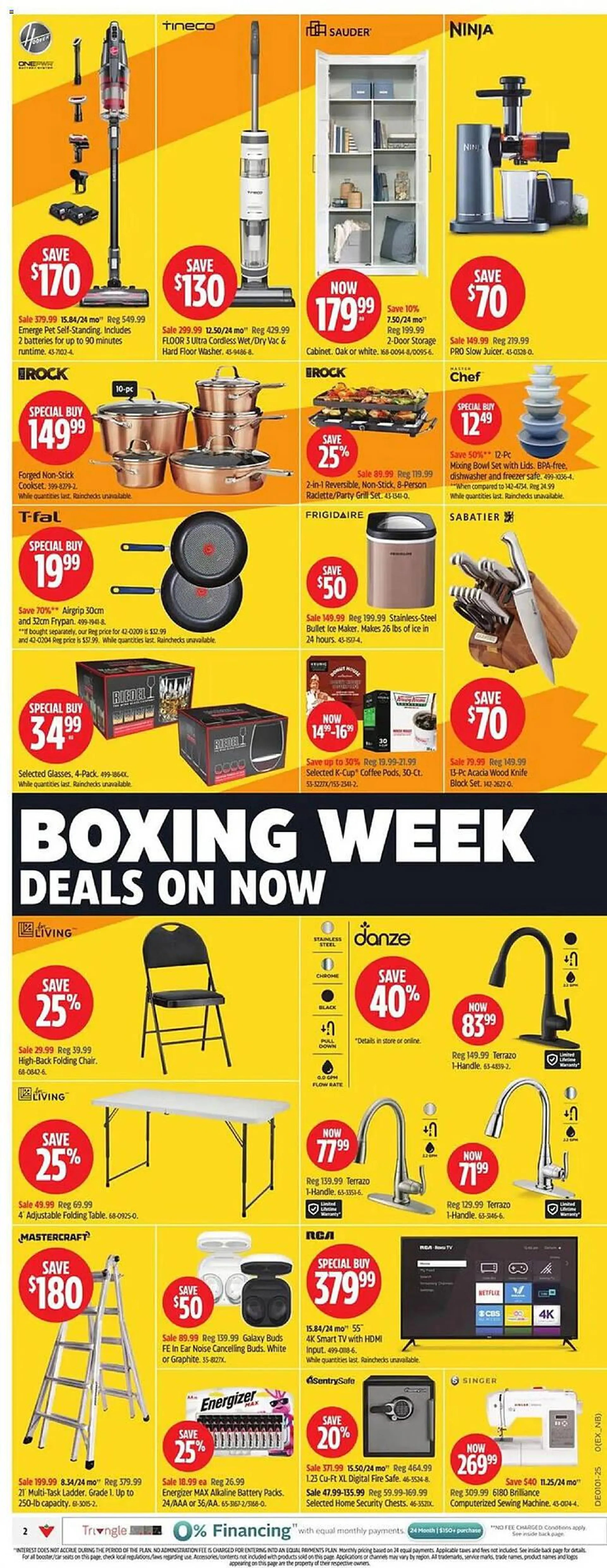 Canadian Tire flyer from December 26 to January 2 2025 - flyer page 7