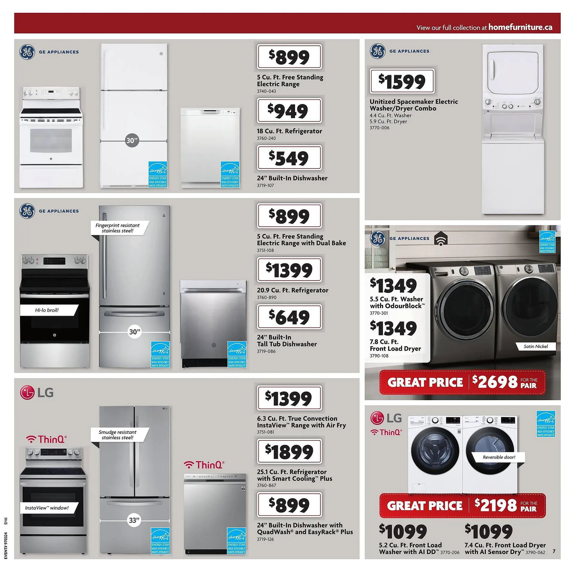 Home Furniture flyer from January 18 to January 24 2024 - flyer page 7