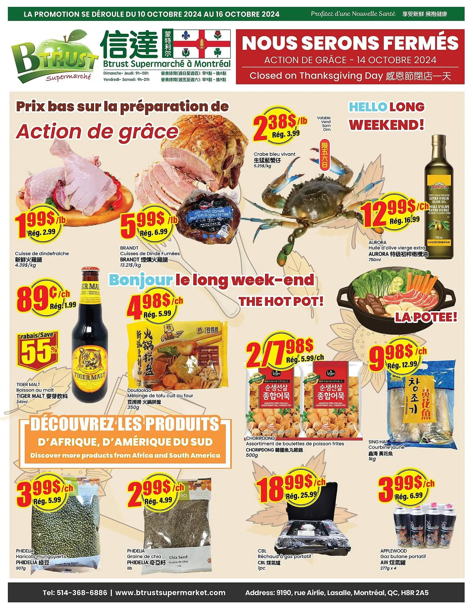 Btrust Supermarket flyer - 1