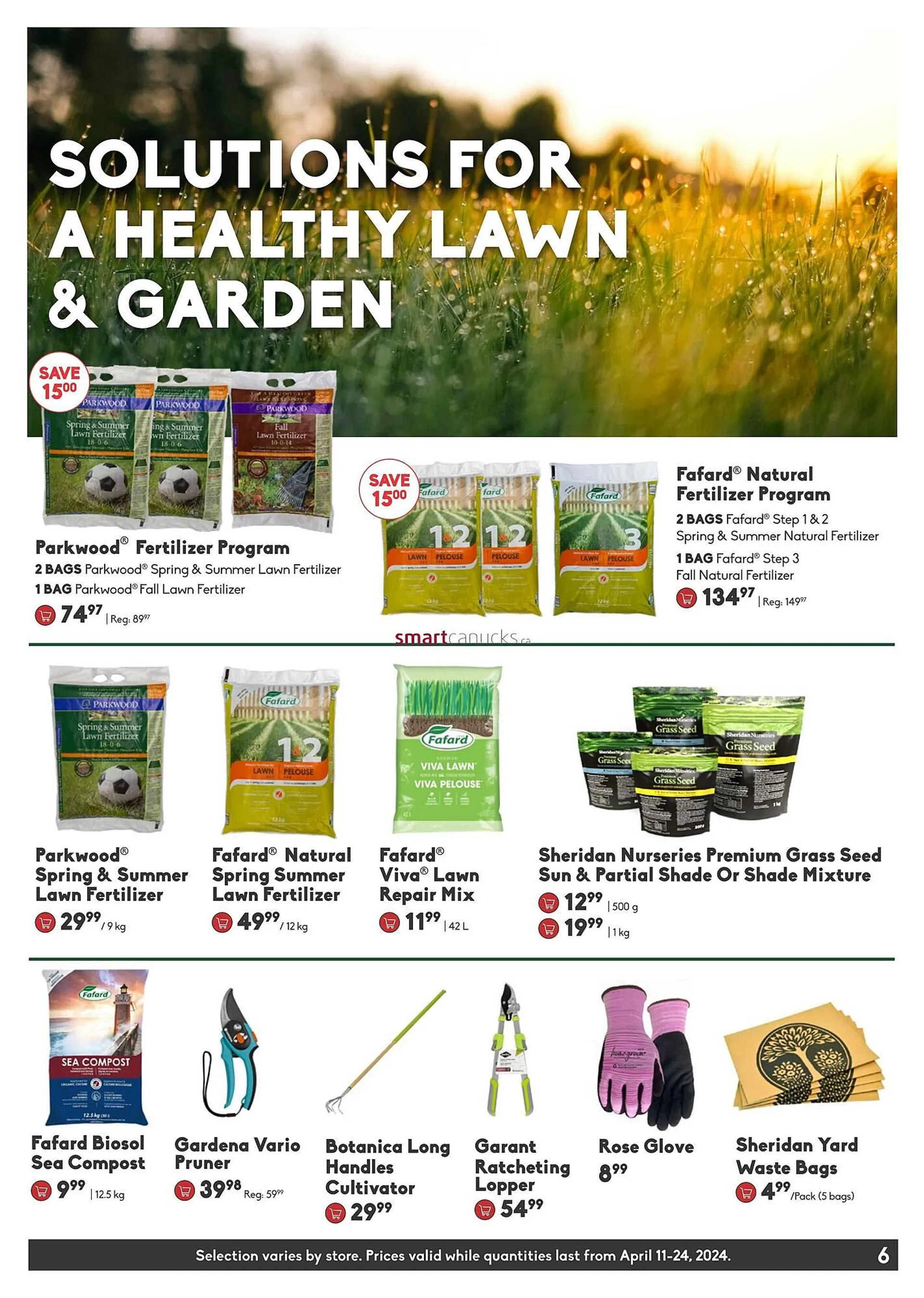 Sheridan Nurseries flyer from April 11 to April 17 2024 - flyer page 6