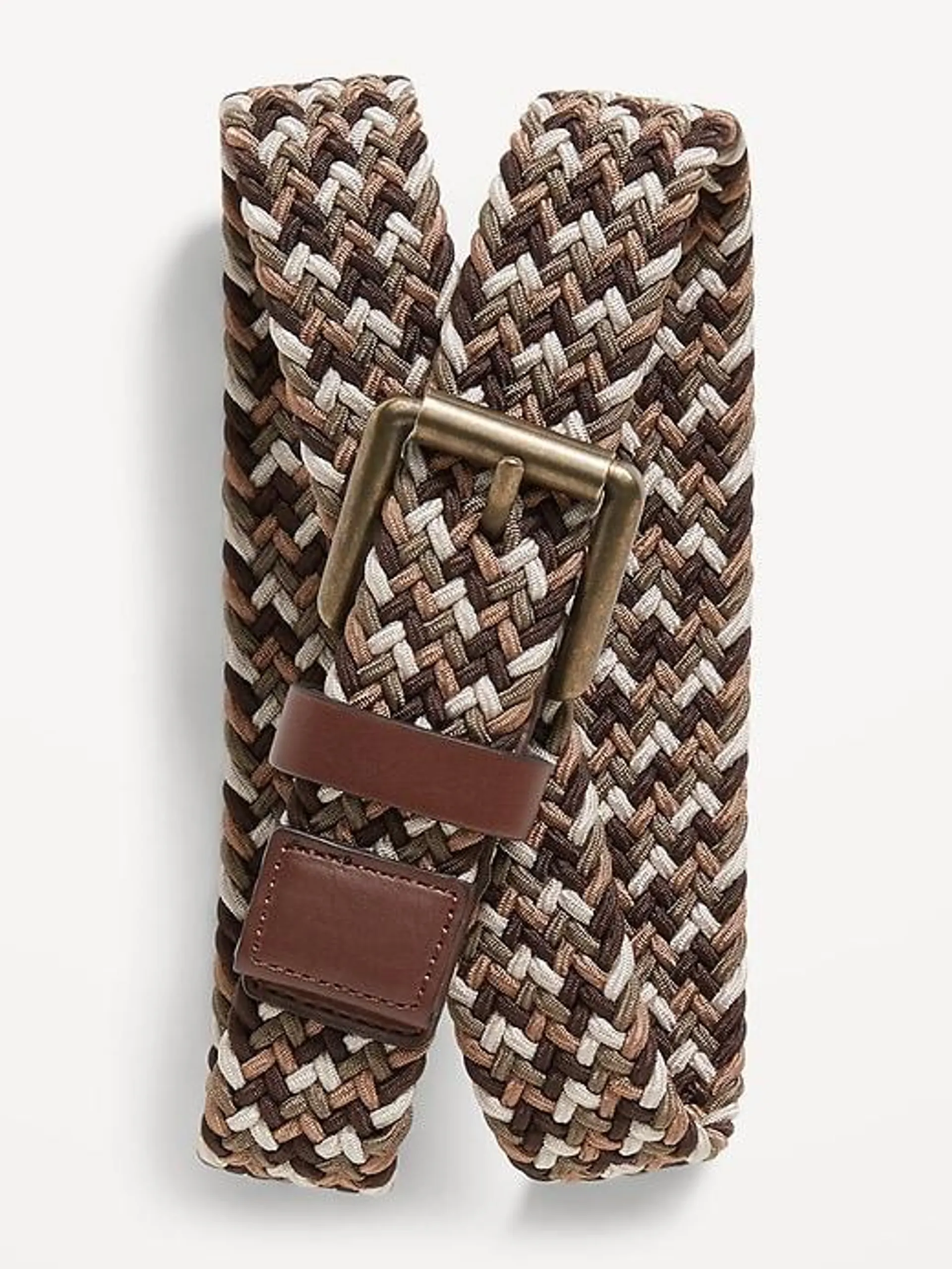 Stretch Braided Belt for Boys