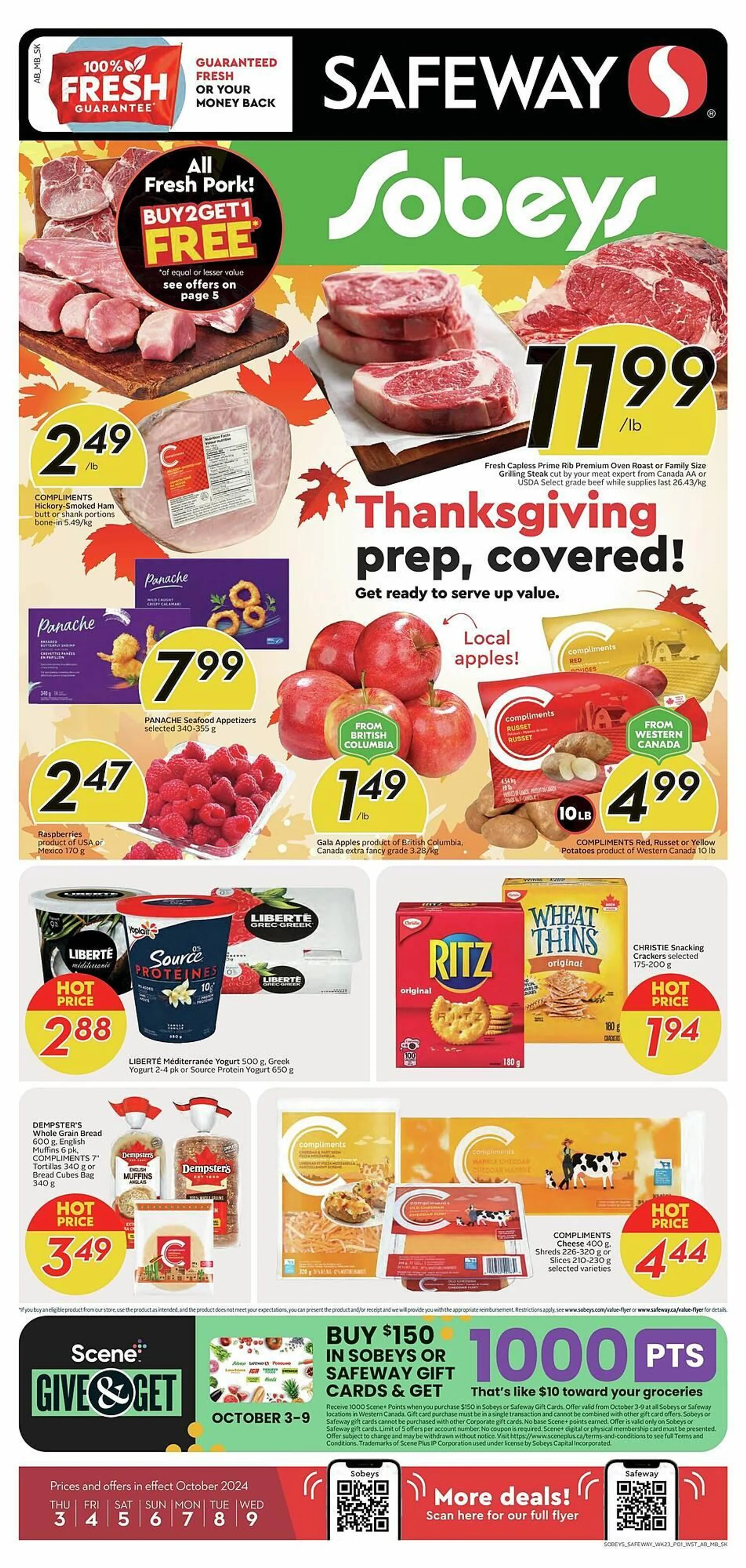 Safeway flyer - 1